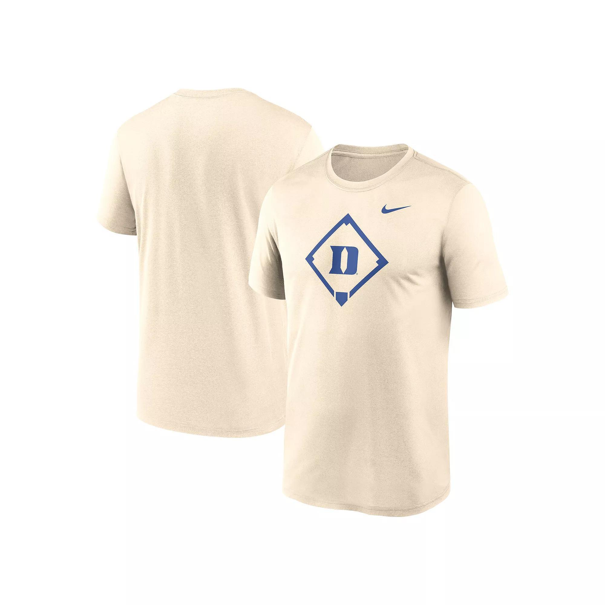 Men's Nike Cream Michigan State Spartans Legend Baseball Icon Performance T-Shirt, Size: Medium, Beige Product Image