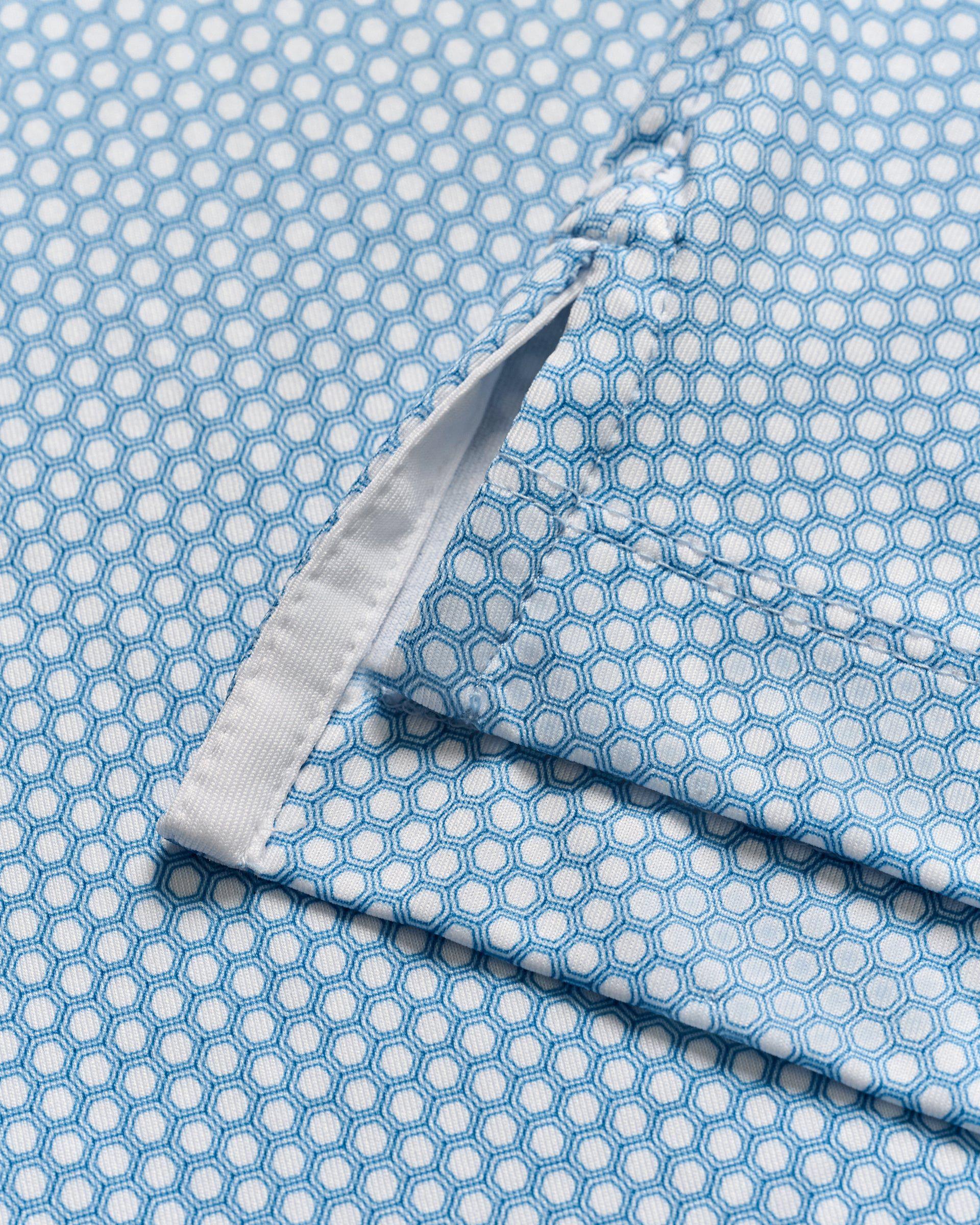 Big & Tall Performance Jersey Polo - Hex Print Male Product Image