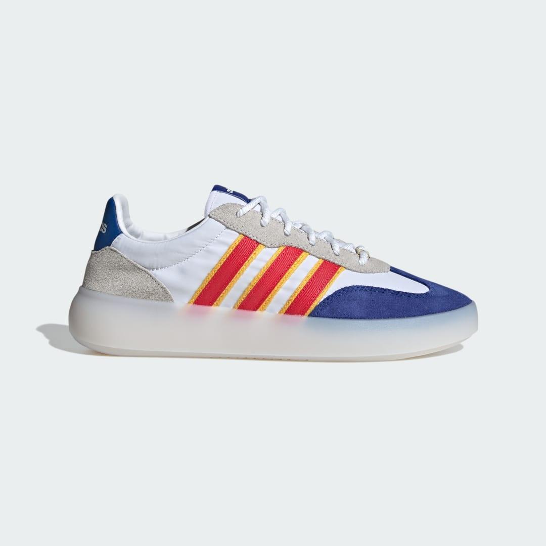 adidas Barreda Decode Men's Sportswear Shoes, Size: 10.5, White Ruby Team Royal Product Image