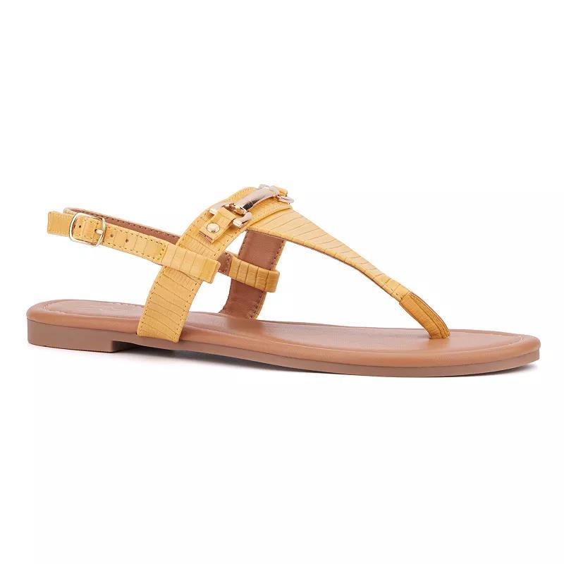 New York & Company Angelica Womens T-Strap Sandals Product Image