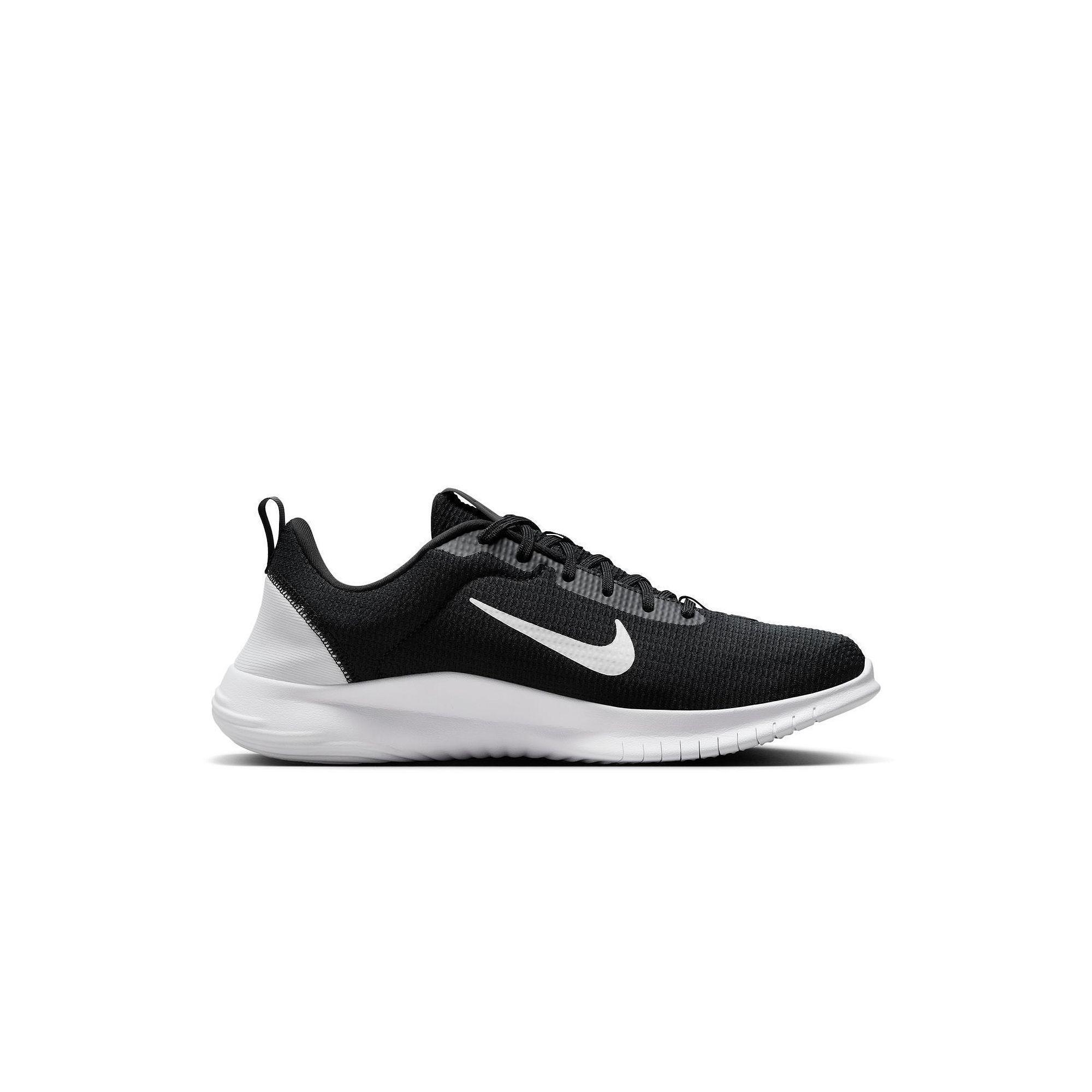 Nike Flex Experience Run 12 Men's Road Running Shoes, Size: 15 4E, Black White Gray Product Image