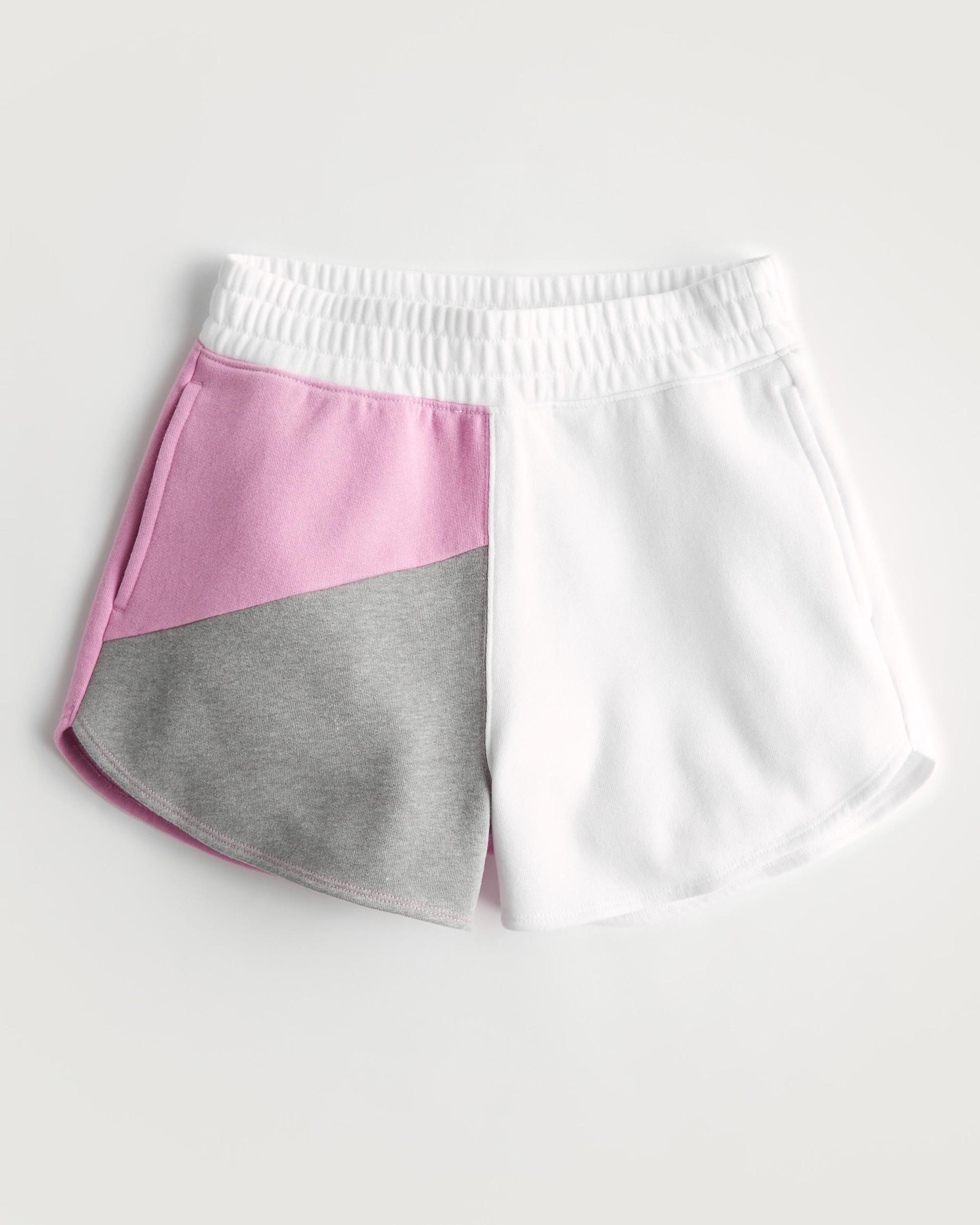 Ultra High-Rise Curved Hem Dad Shorts Product Image
