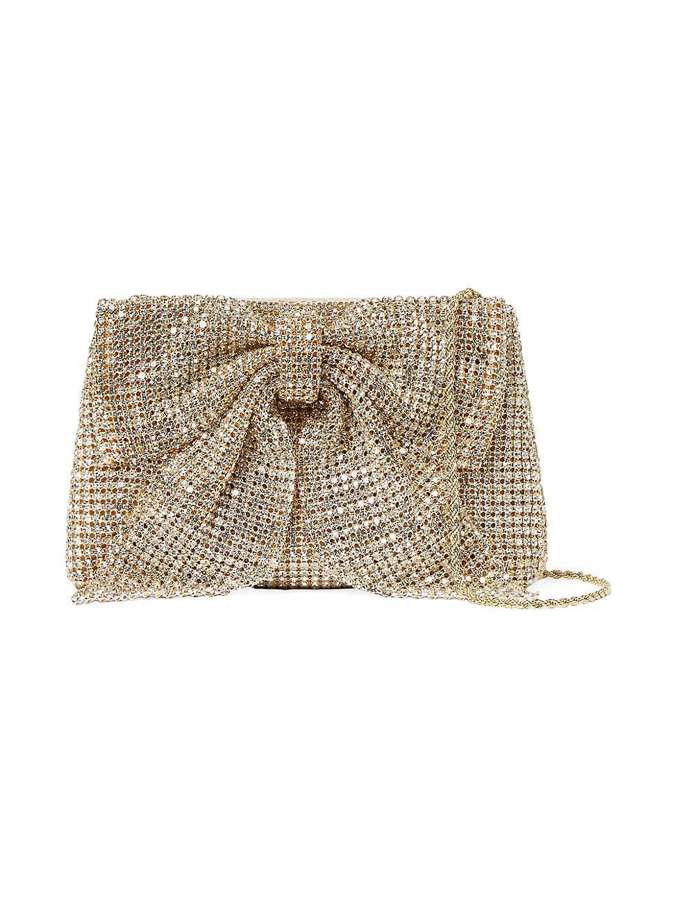 Loeffler Randall Jolene Diamante Small Bow Clutch Product Image