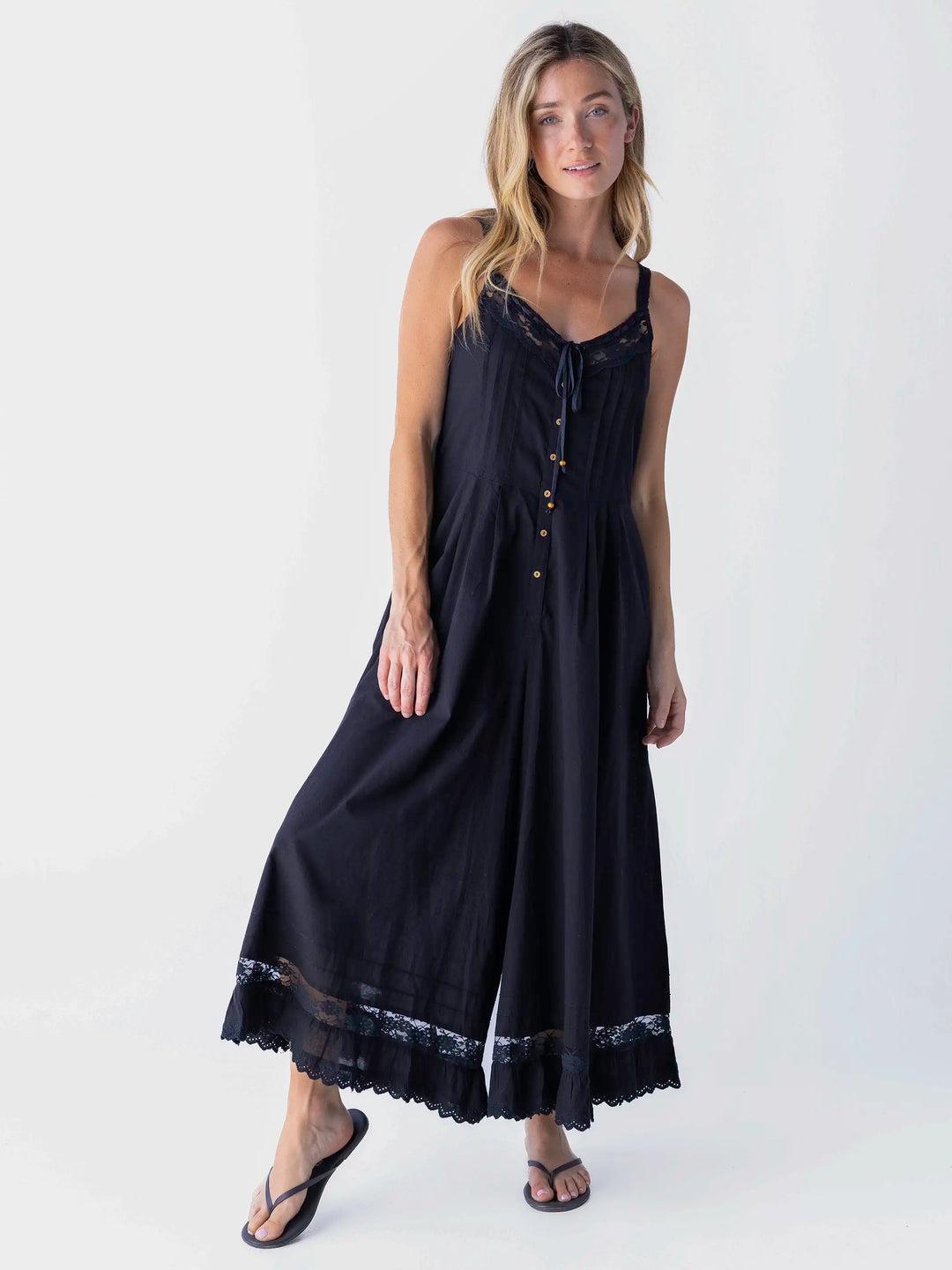 Cotton & Lace Jumpsuit Product Image