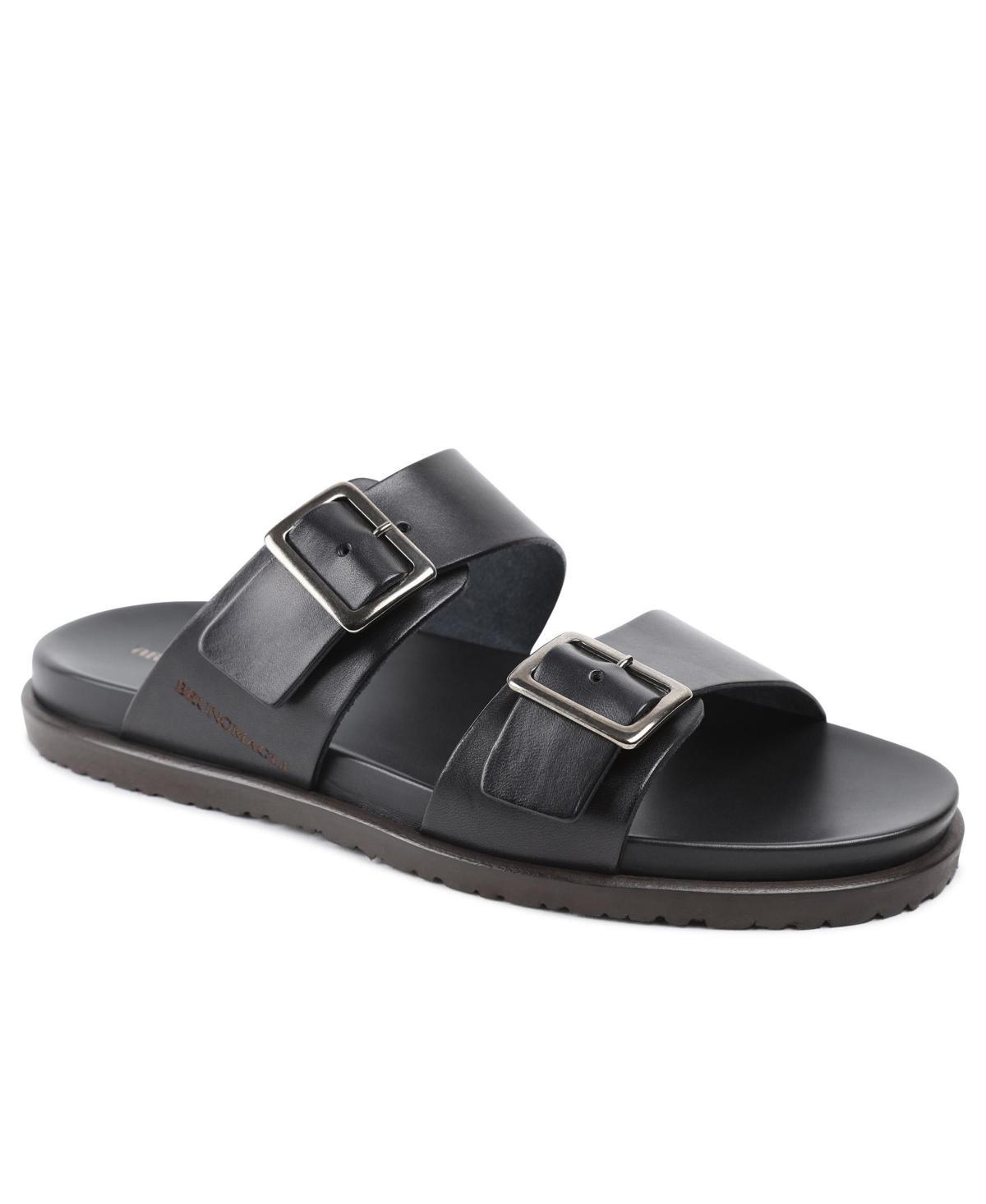 Mens Erasmo Double Buckle Leather Sandals Product Image