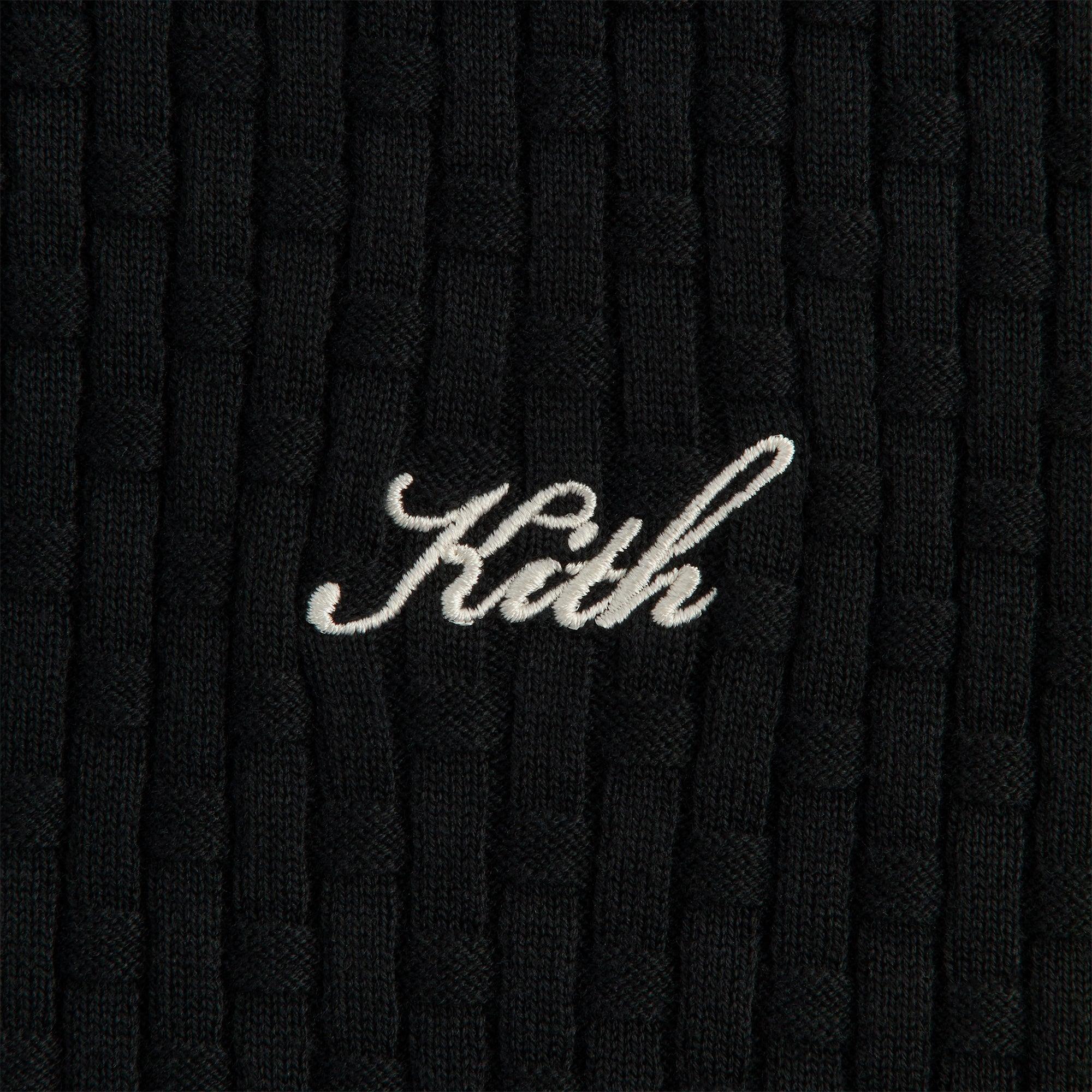 Kith Tilden Crewneck - Black Male Product Image