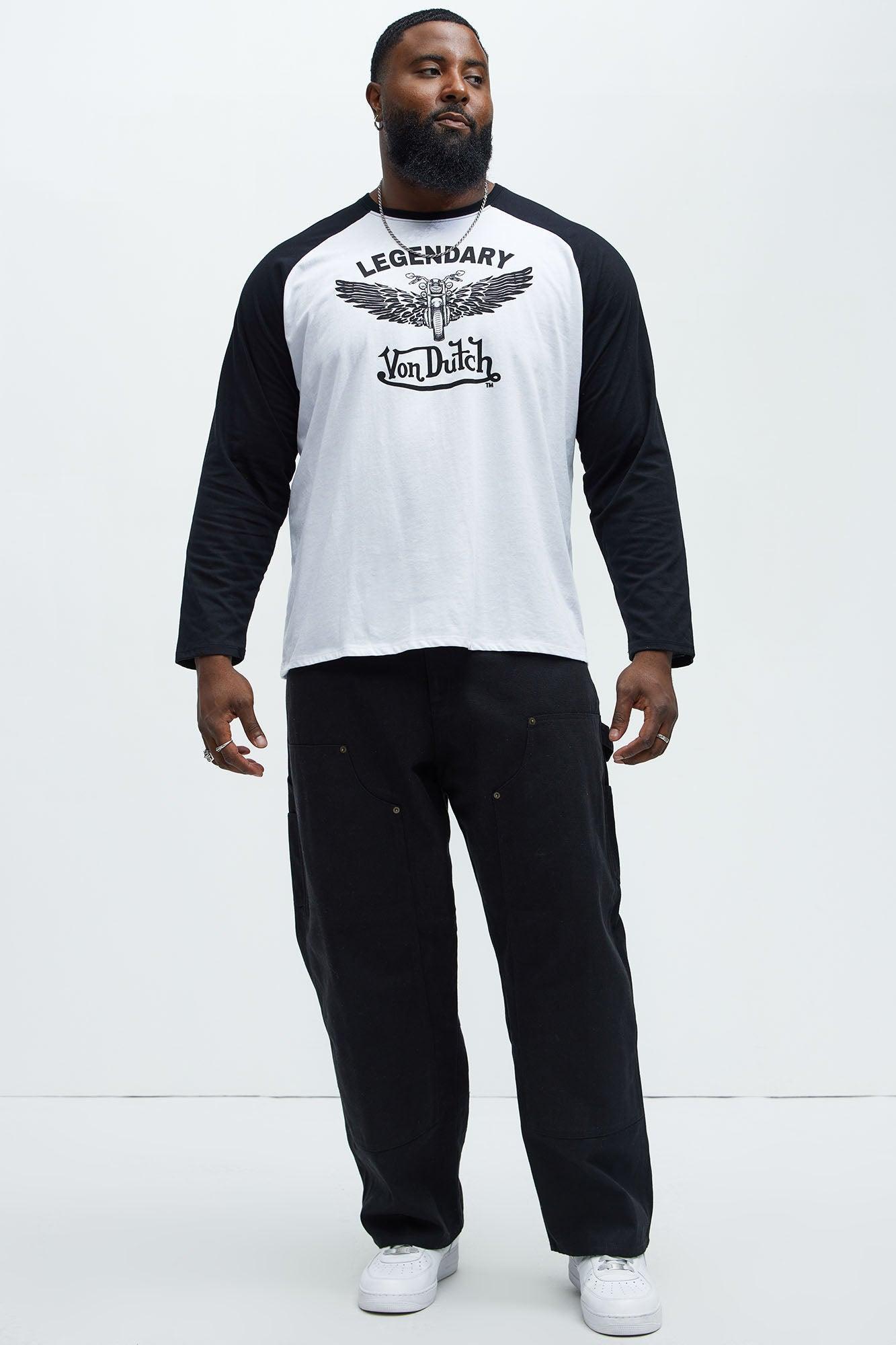 Von Dutch Legendary Tee - White/Black Product Image