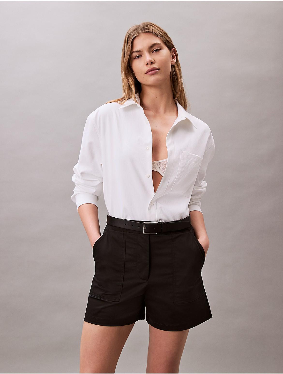 Cotton Sateen Short Product Image