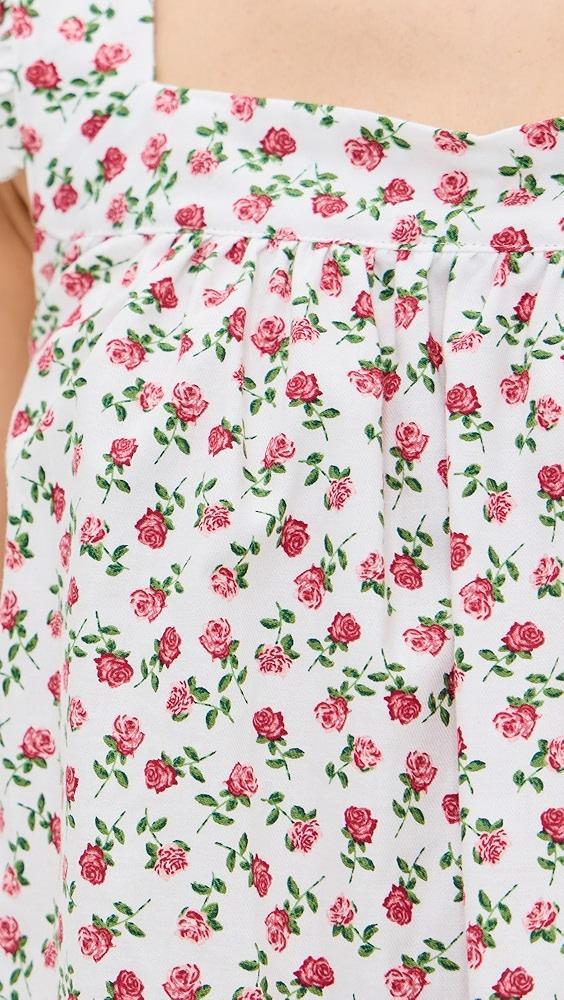 Petite Plume Twill Clara Short Set in Petite Petals | Shopbop Product Image