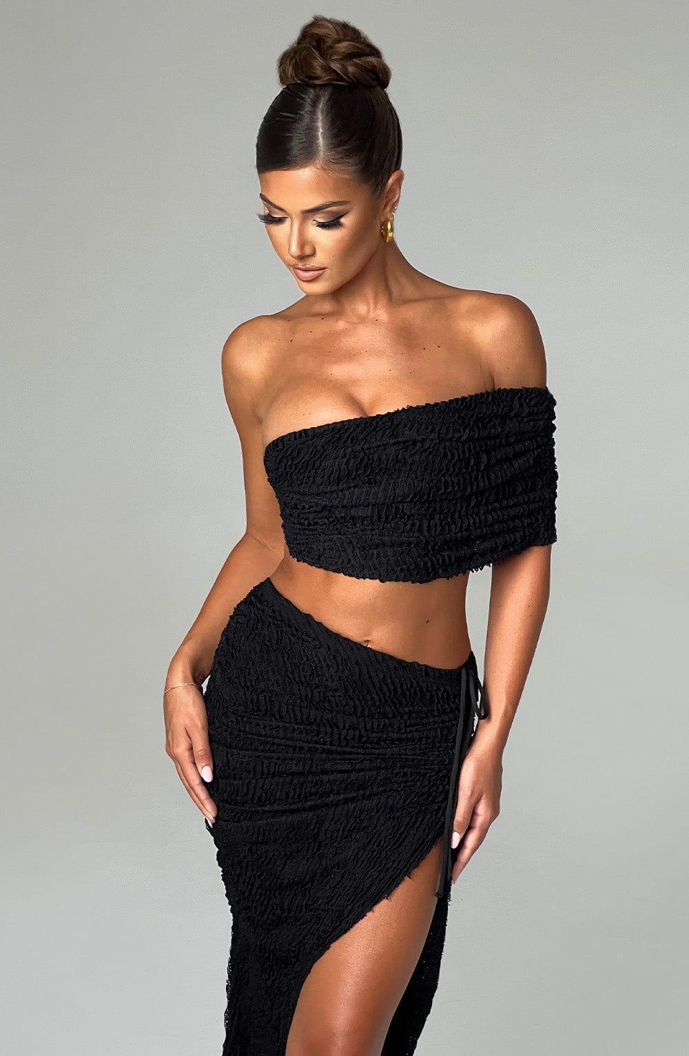 Zina Top - Black Product Image