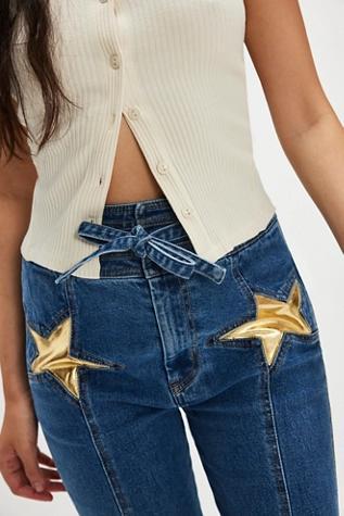 Stoned Immaculate Super Star Bell Jeans Product Image