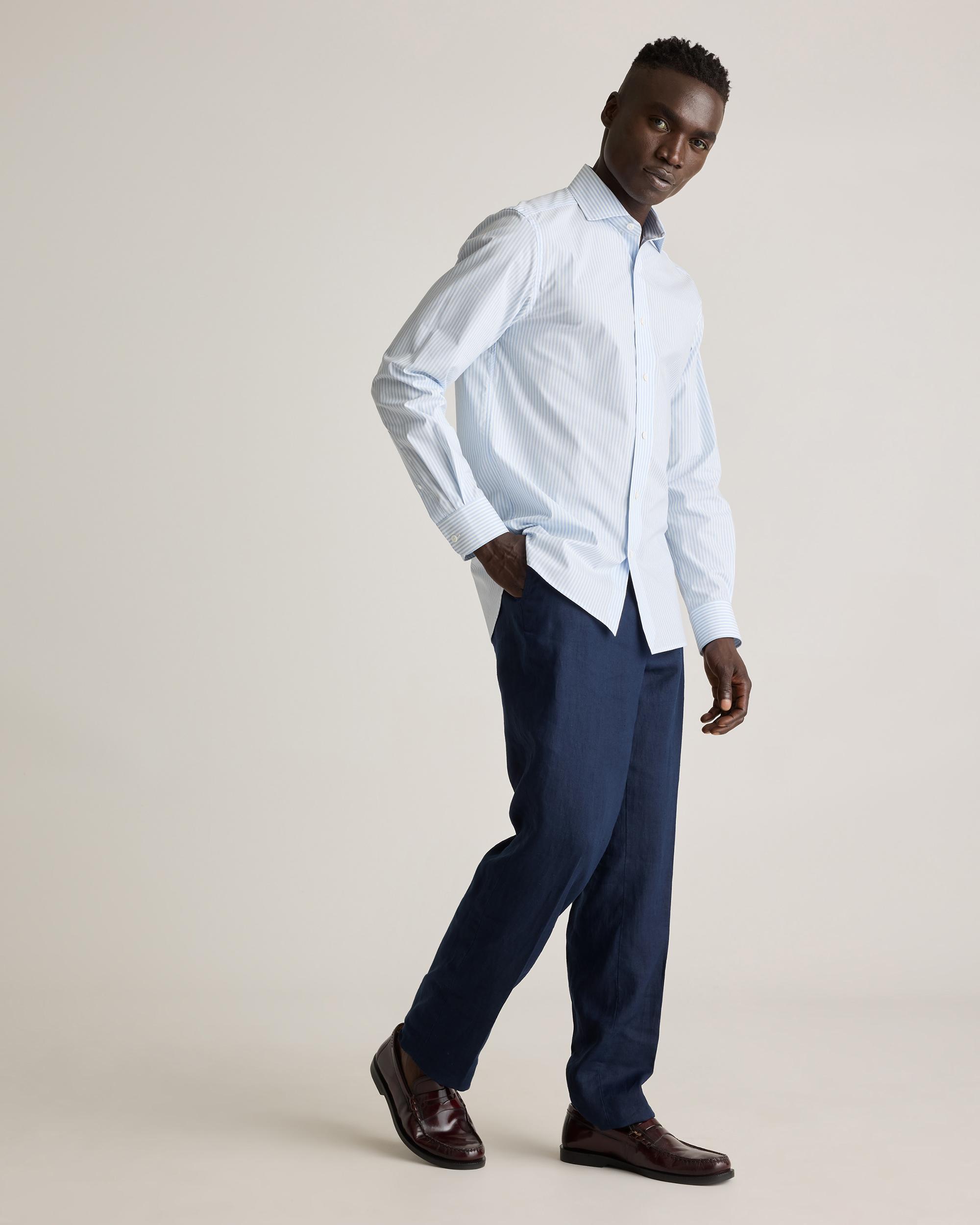 Quince | Men's Stretch Poplin Dress Shirt Organic Cotton Product Image