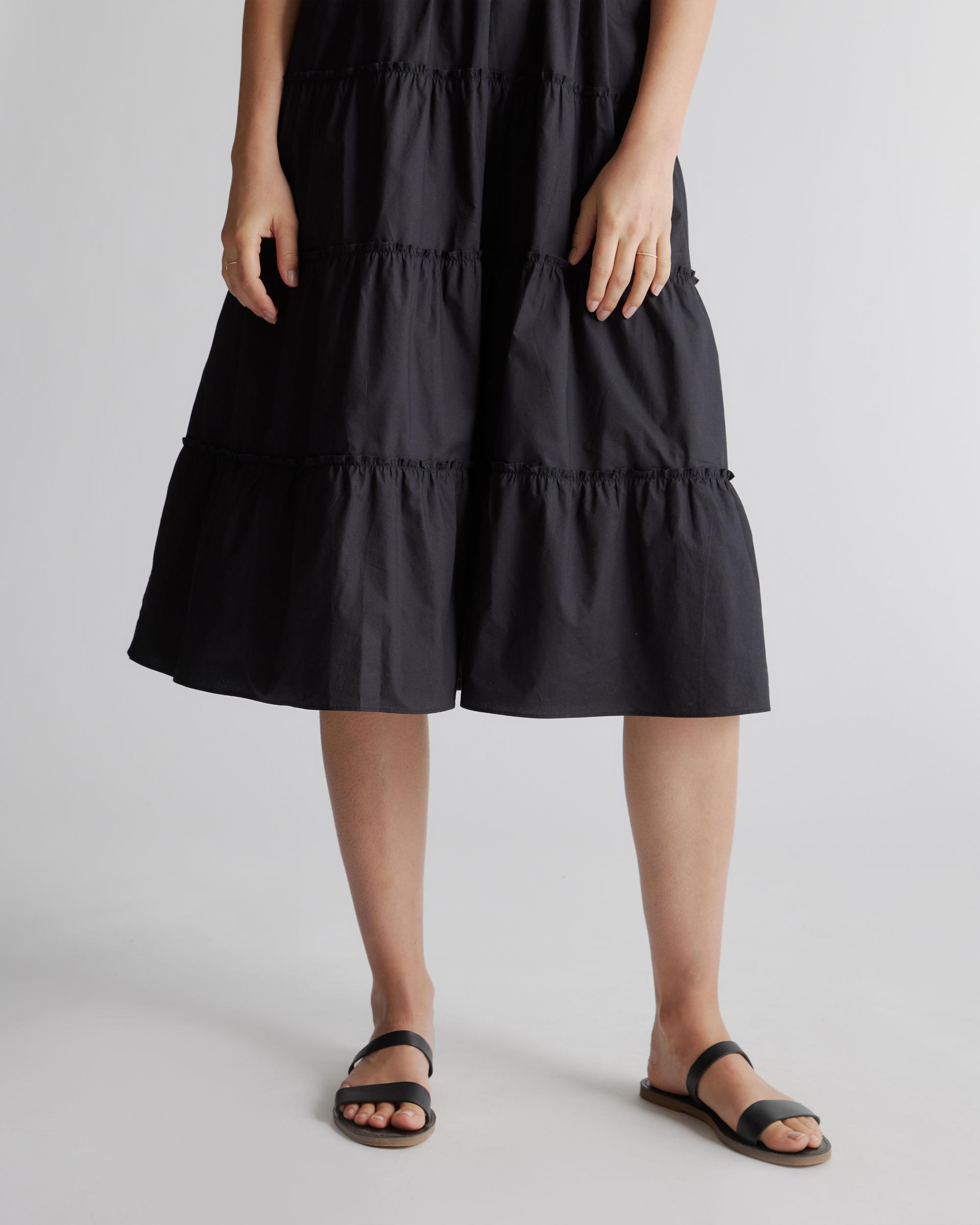 Quince | Women's Smocked Midi Dress Organic Cotton Product Image