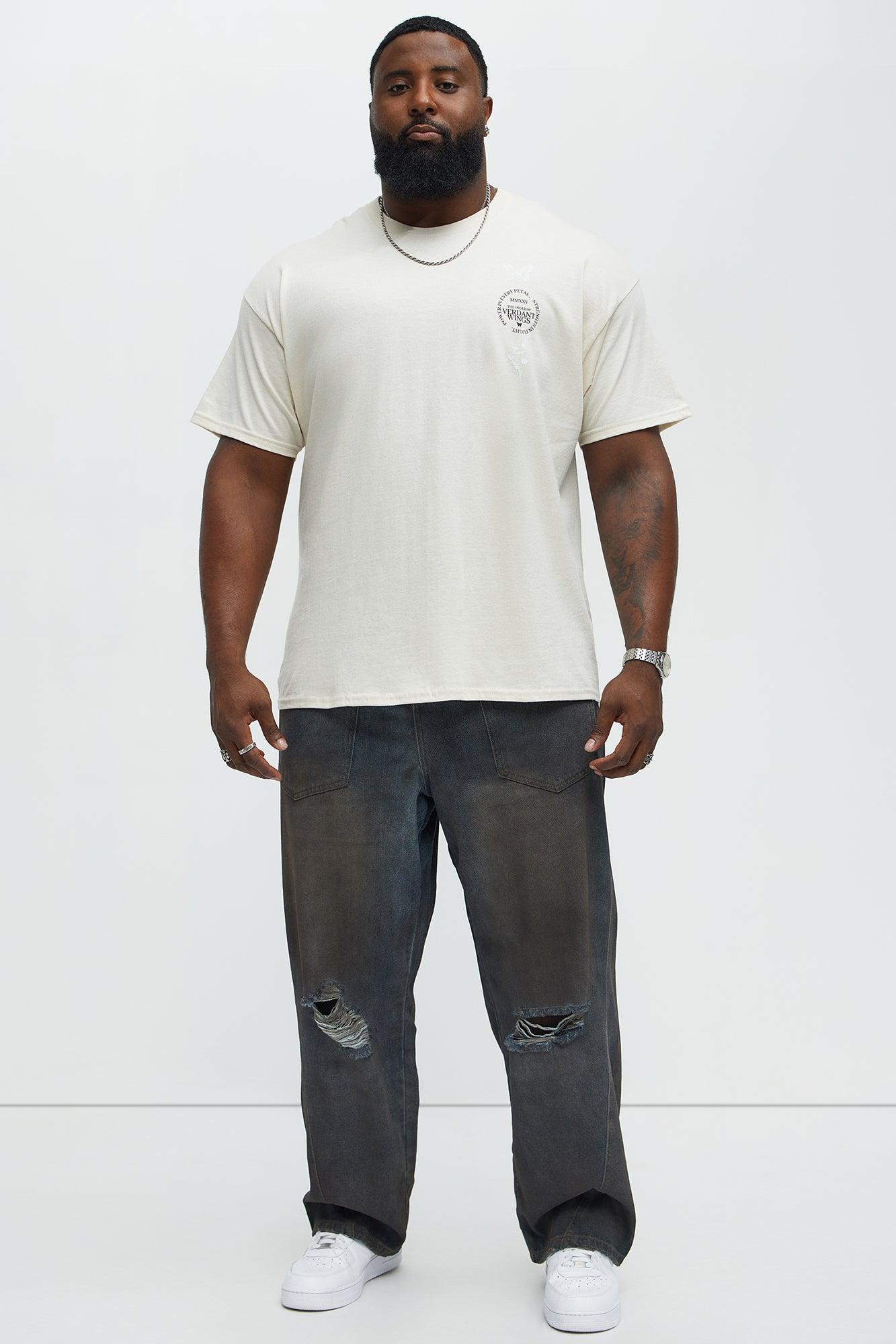 Verdant Wings Short Sleeve Tee - Natural Product Image
