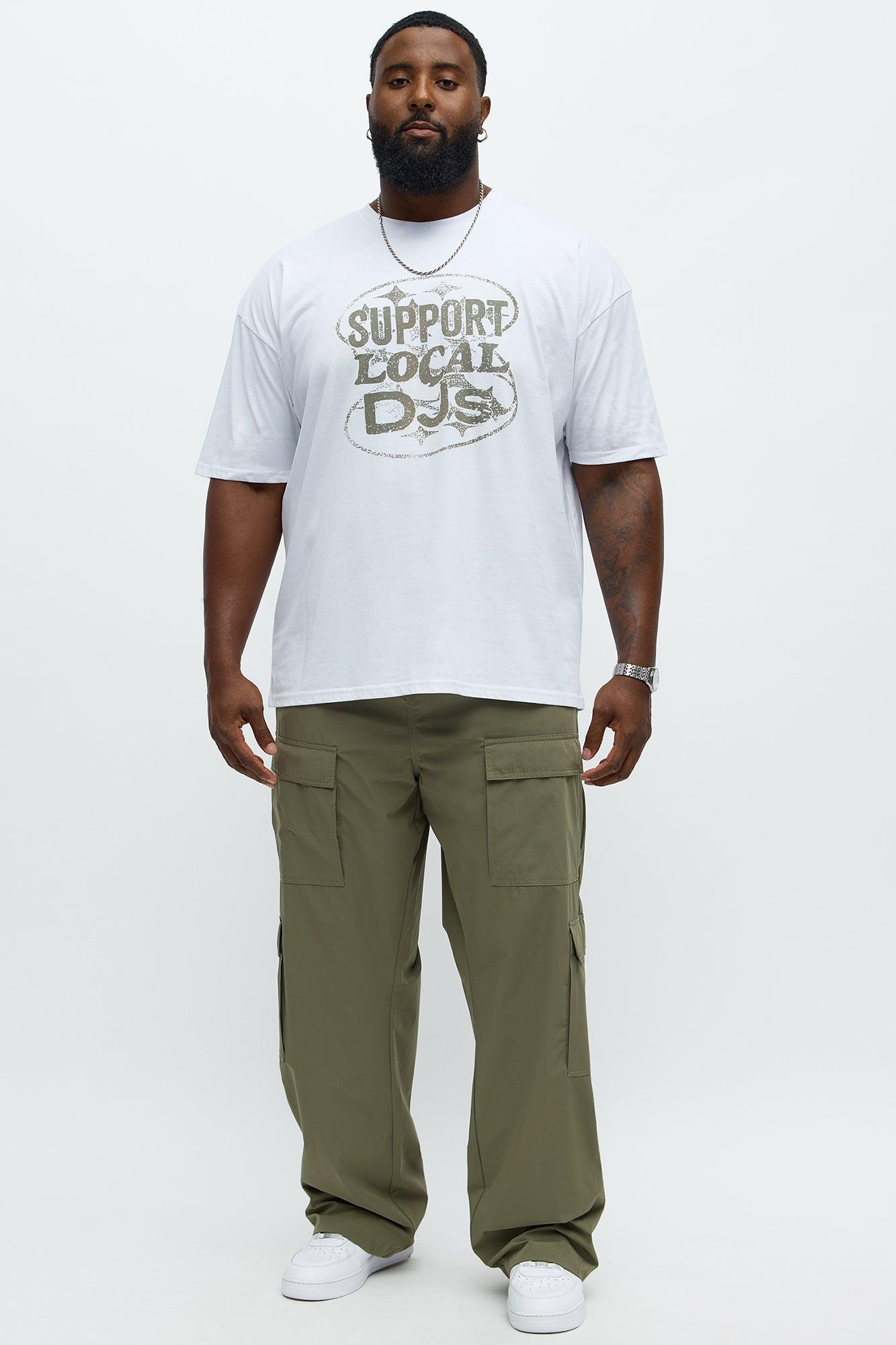 Support Local DJs Short Sleeve Tee - White Product Image