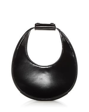 Womens Mini Moon Leather Top Handle Bag Product Image
