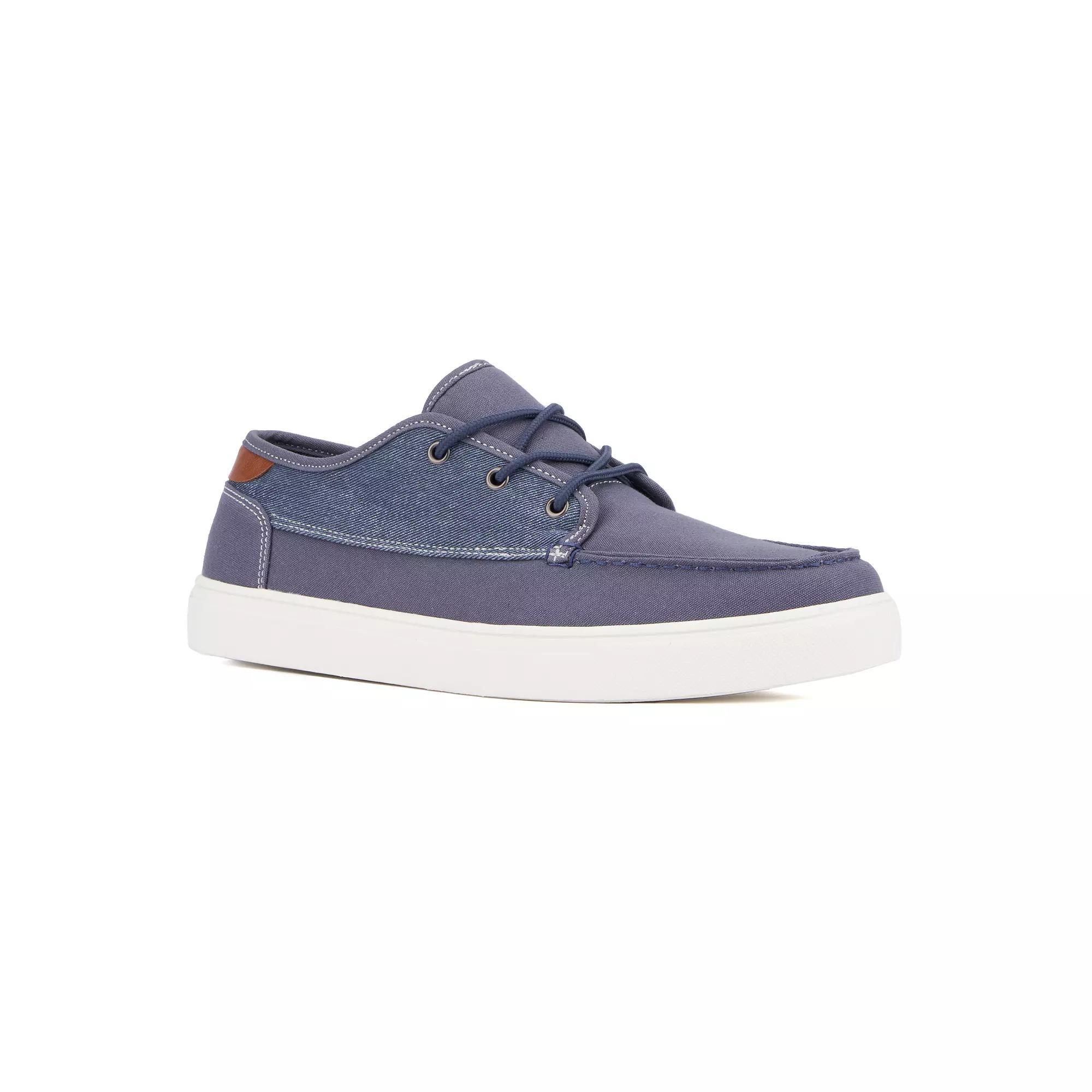 Xray Hollis Men's Dress Casual Boat Shoes, Size: 8, Blue Product Image