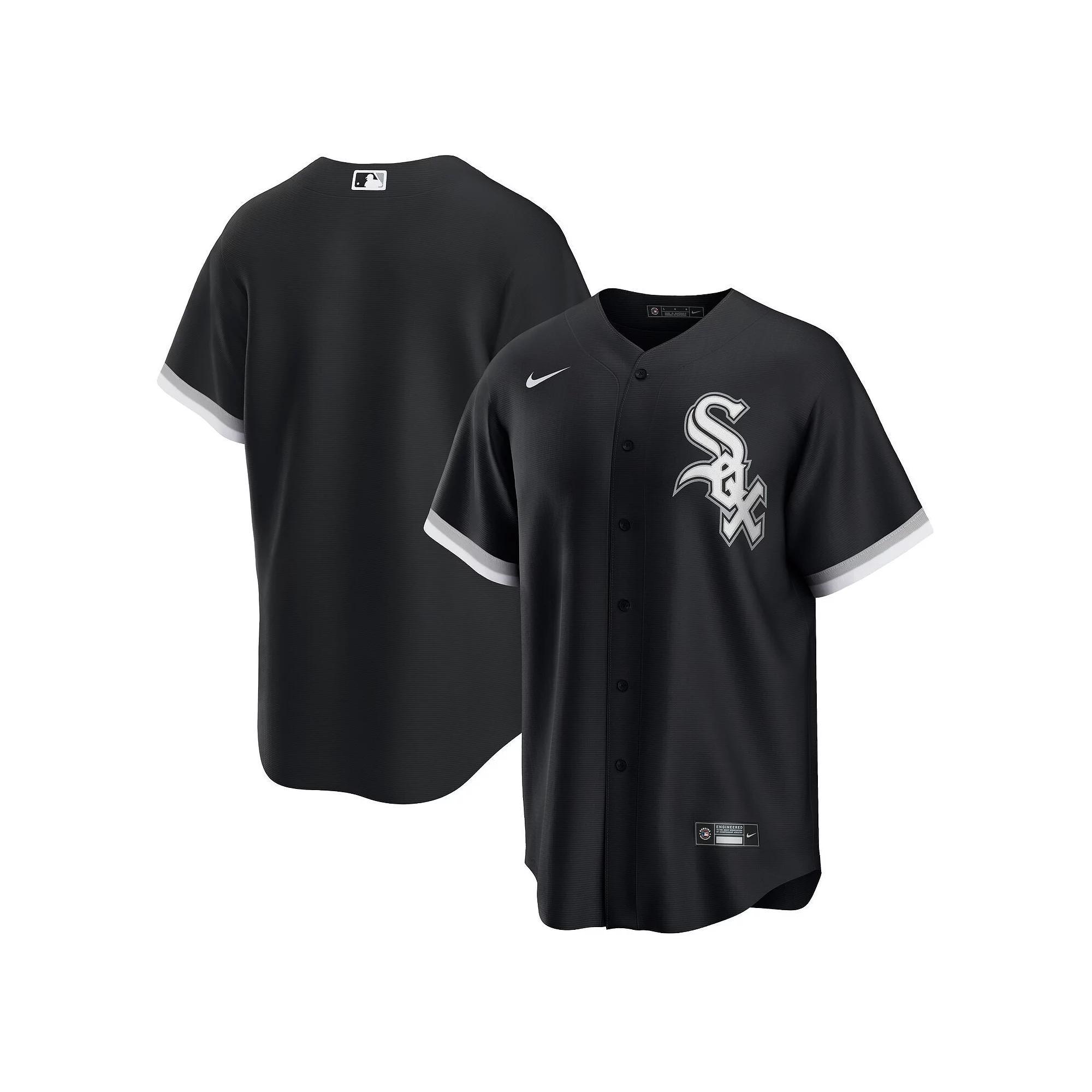 Men's Nike Black Chicago White Sox Alternate Replica Team Jersey, Size: Small Product Image