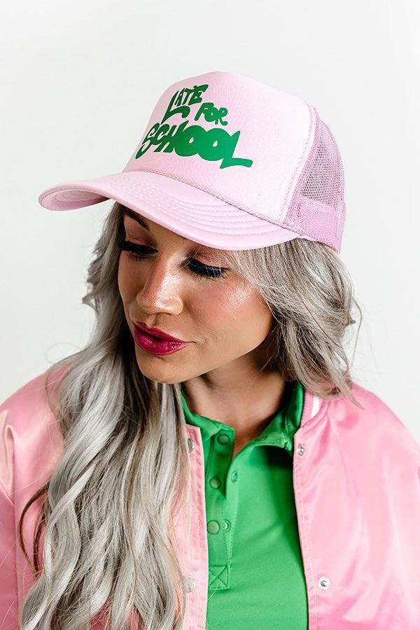 Late For School Trucker Hat Product Image