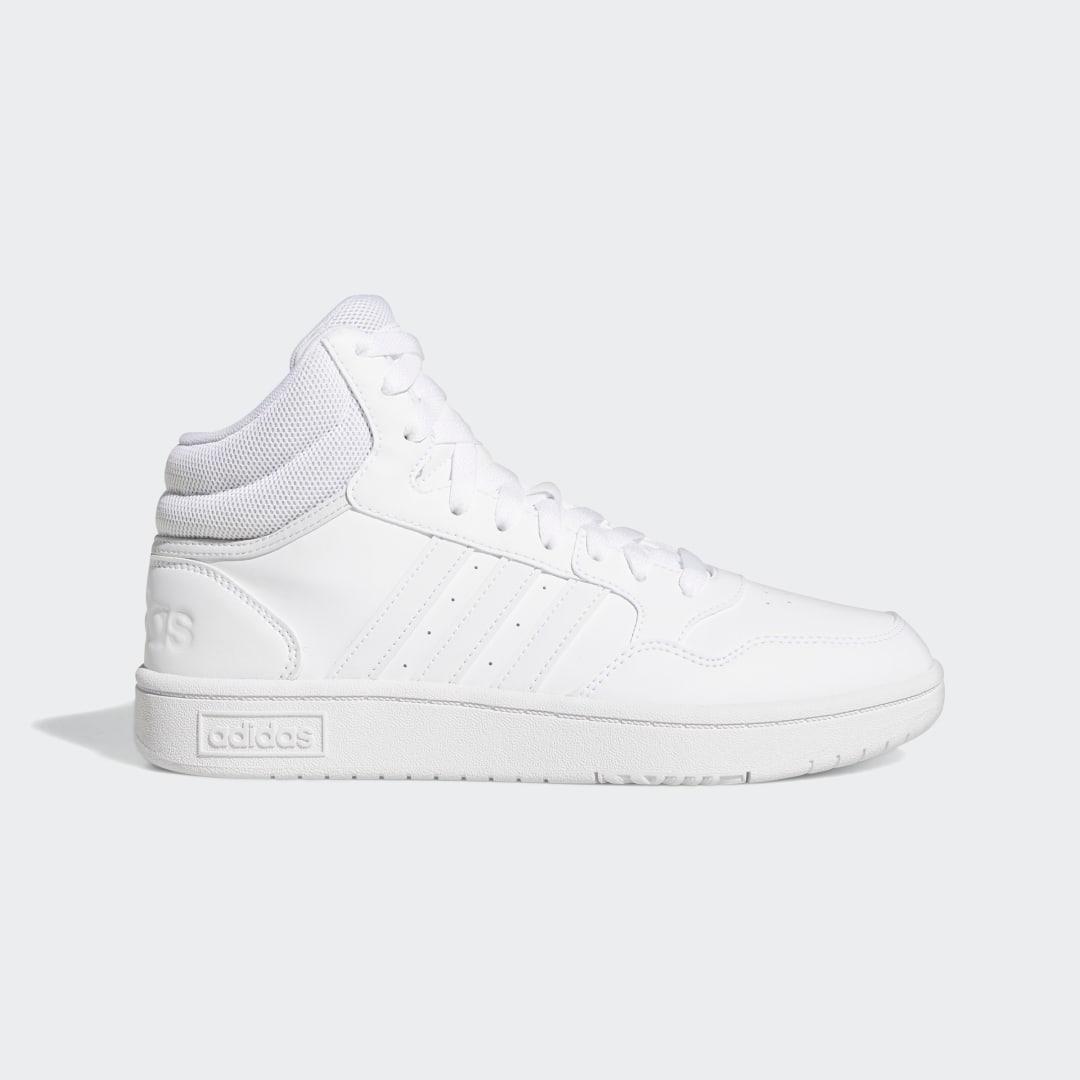 Womens adidas Hoops Mid 3.0 Athletic Shoe Dash Grey Product Image