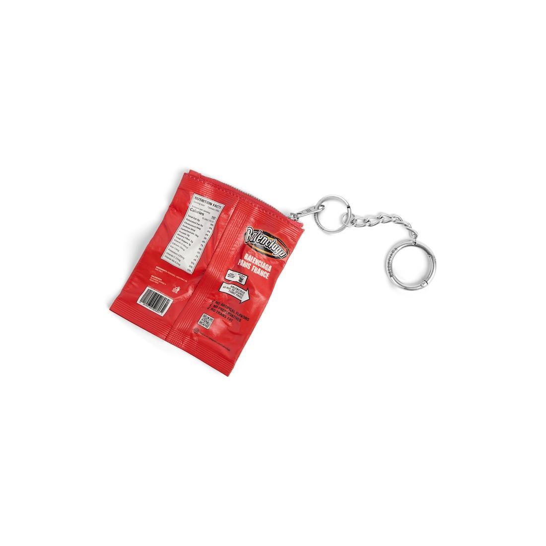 Charm/keychain Chips in Red Product Image