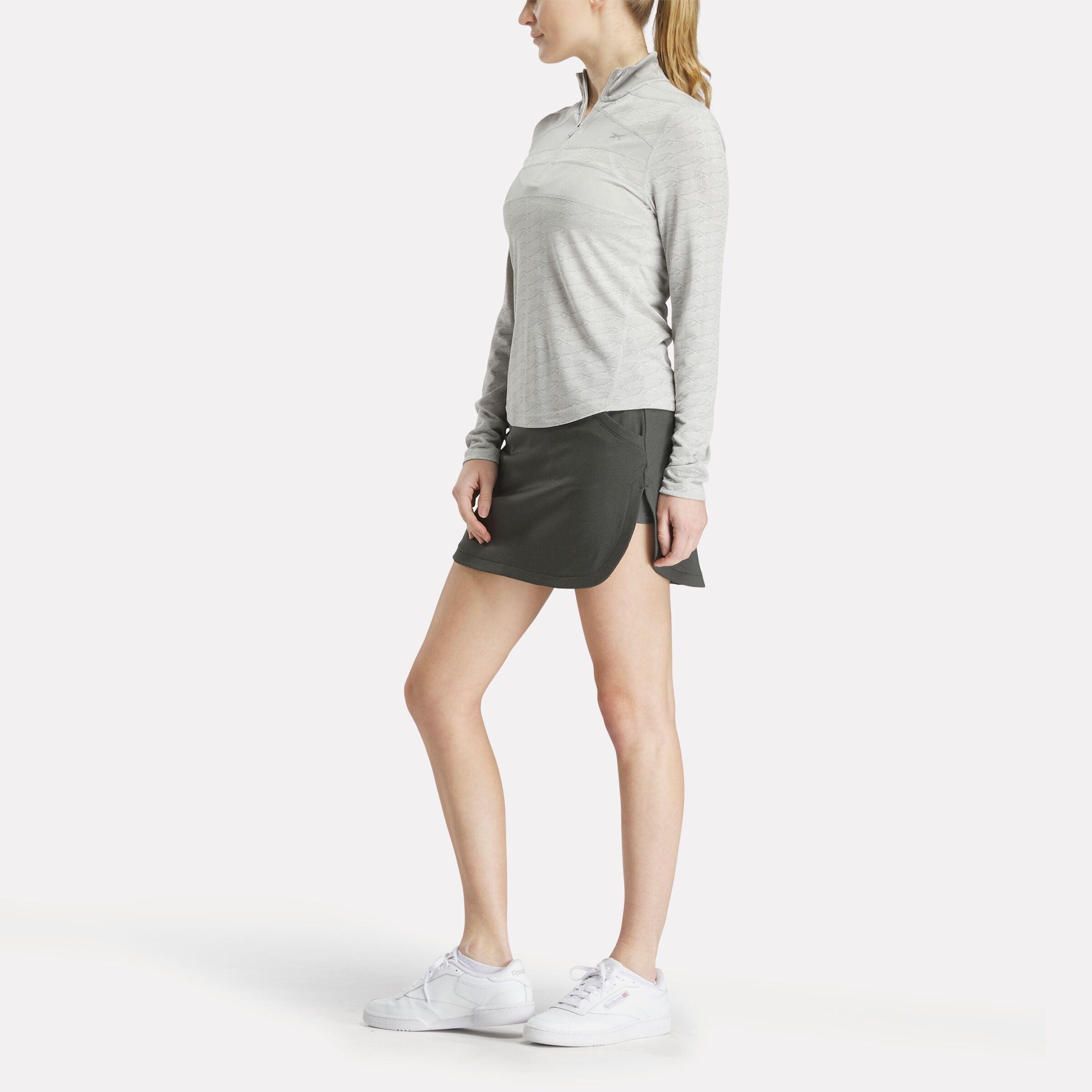 Women's Long Sleeve Engineered Vector Jacquard 1/4 Zip Golf Pullover Top Product Image