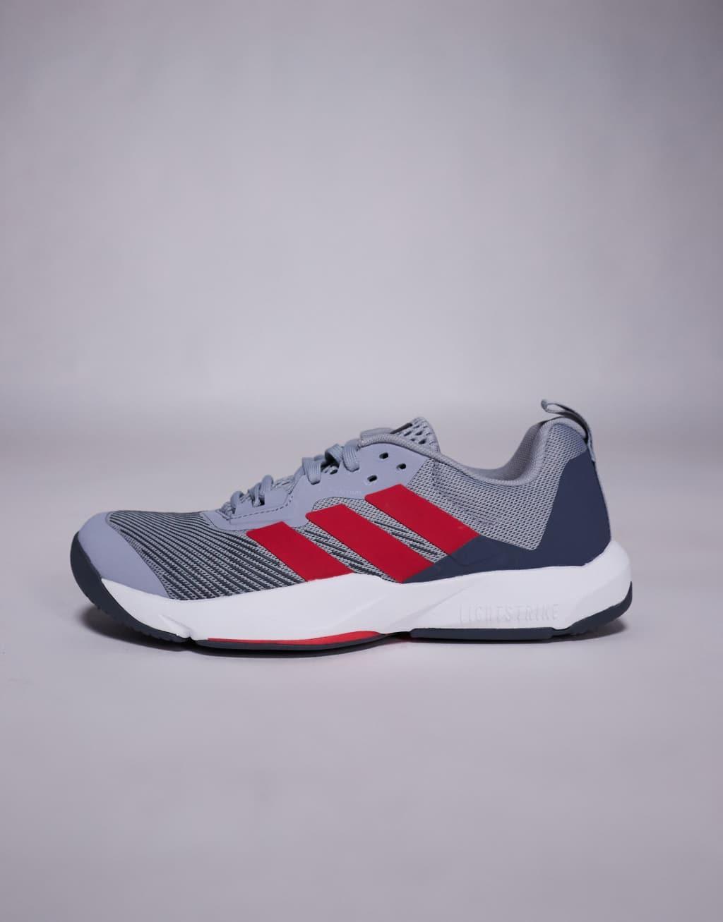 adidas Performance Rapidmove 2 sneakers in gray and red Product Image