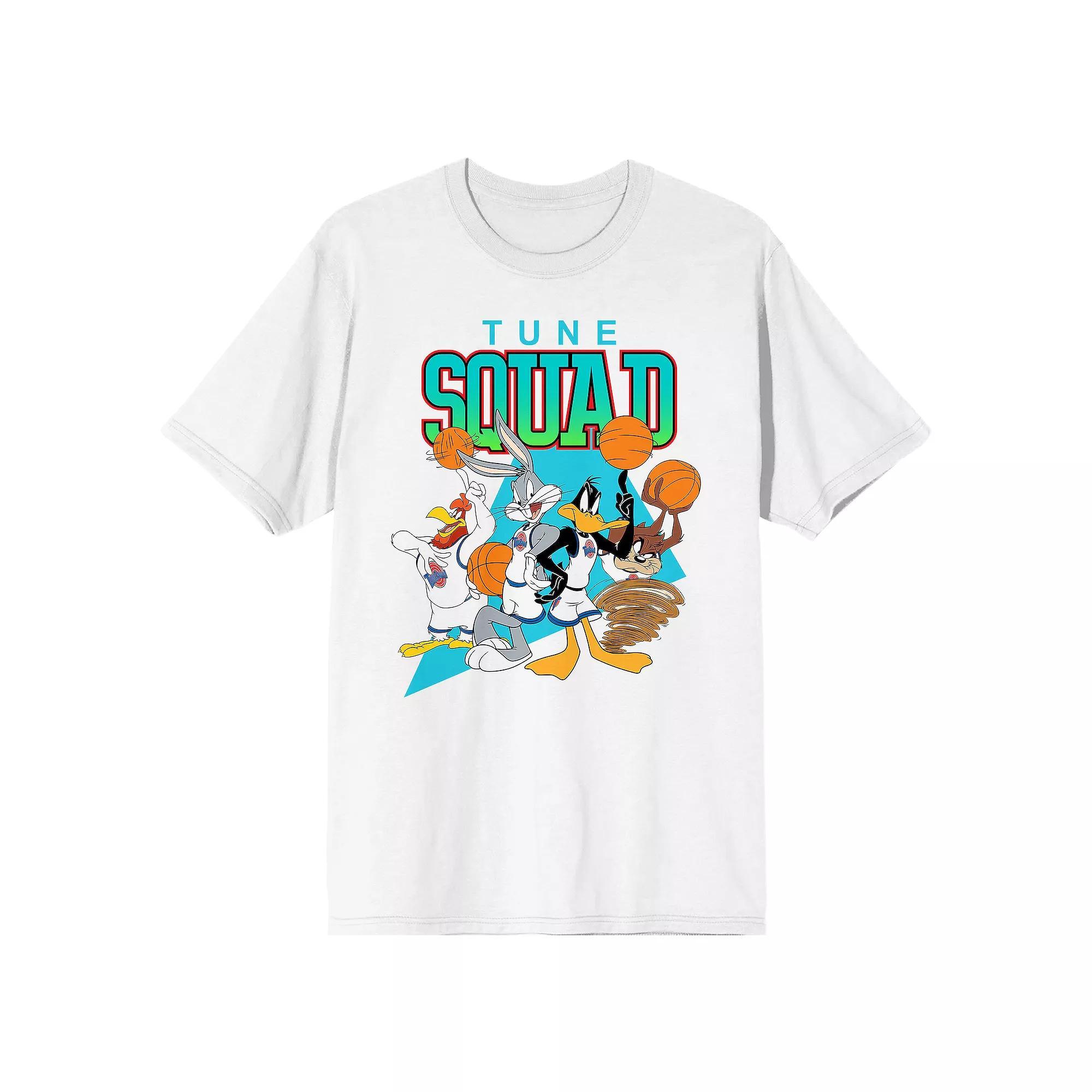 Mens Space Jam Tune Squad Short Sleeve Graphic T-Shirt Product Image