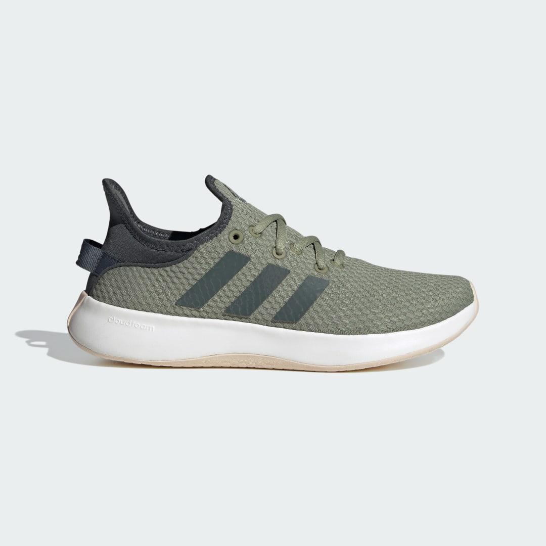 adidas Cloudfoam Pure Shoes Cloud White 9 Womens Product Image