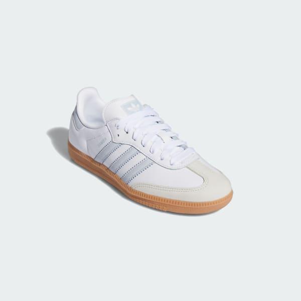 adidas Samba OG Sneaker in Cream White/silver/Sand at Nordstrom, Size 10.5 Women's Product Image