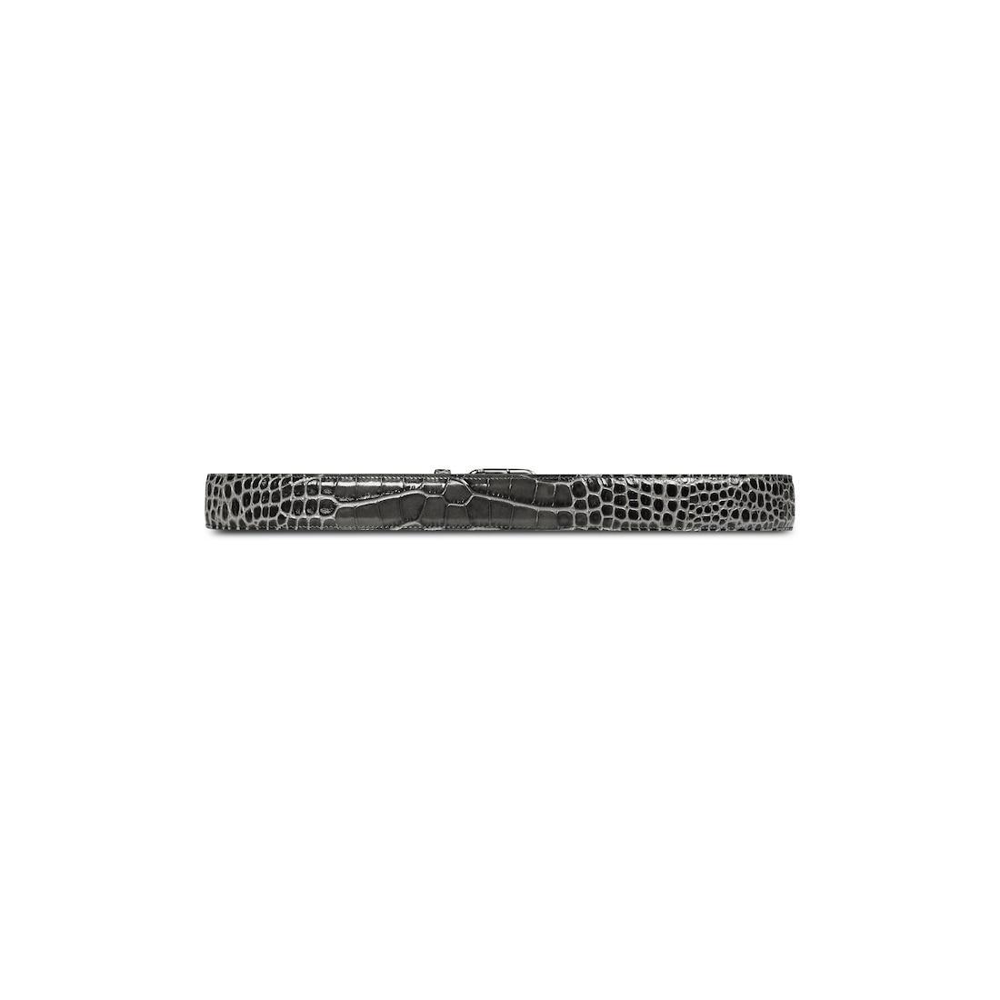 Men's Bb Large Belt in Dark Grey Product Image