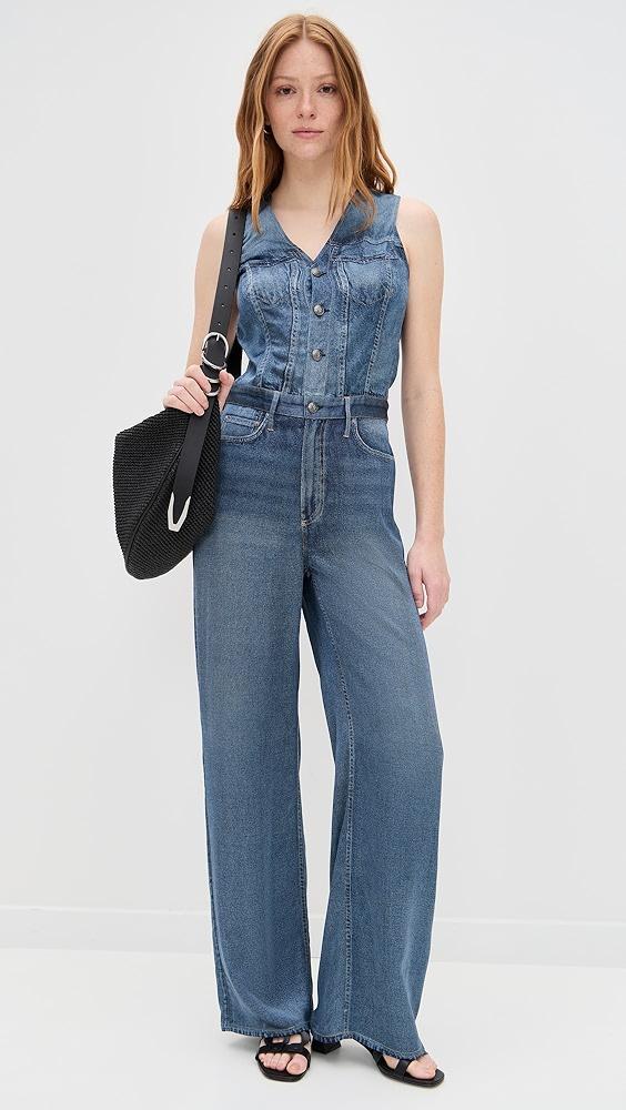 rag & bone Miramar Satin Sleeveless Jumpsuit | Shopbop Product Image