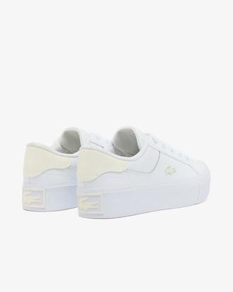 Women's Ziane Platform Leather Sneakers Product Image