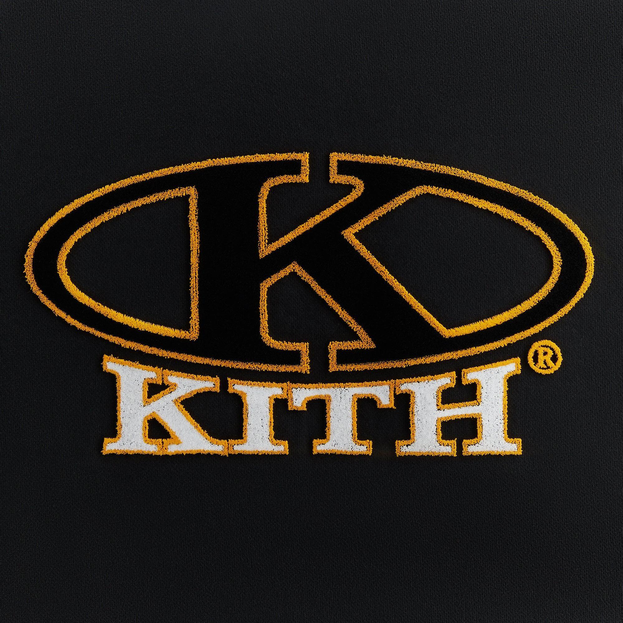 Kith Women Ellipse Logo Ashwin Crewneck - Black Female Product Image