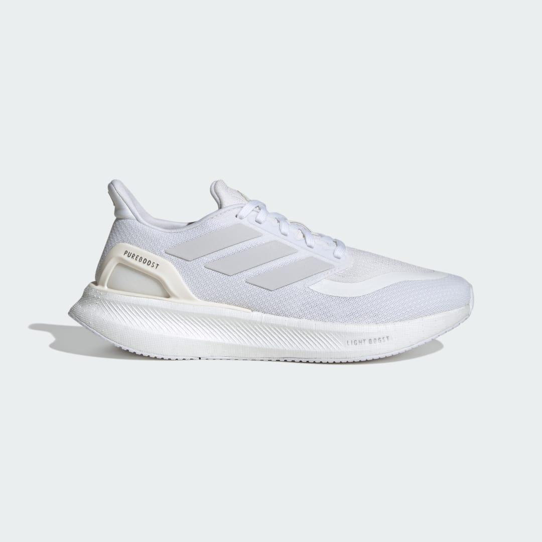 adidas Pureboost 5 Running Shoes Cloud White 6 Womens Product Image