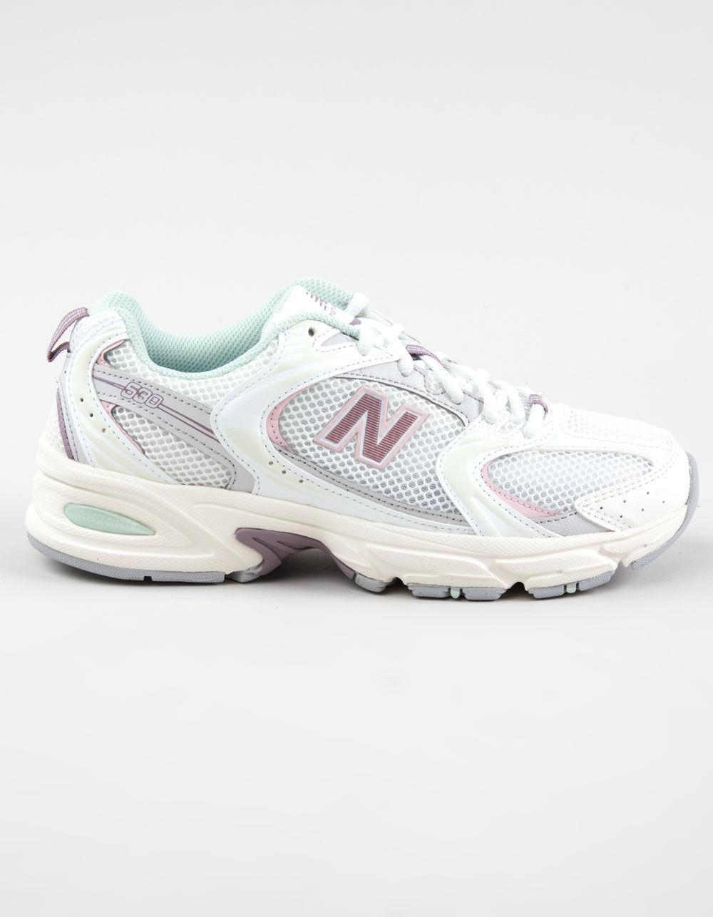 NEW BALANCE 530 Womens Shoes - WHT/PNK Product Image