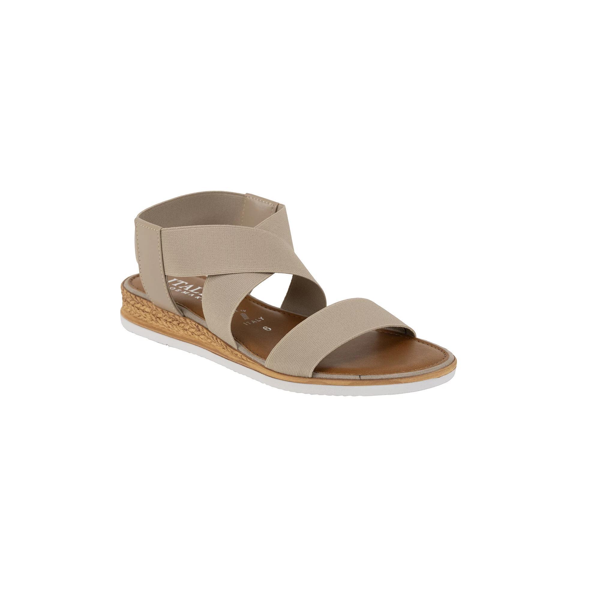 Italian Shoemakers Priola Women's Strappy Sandals, Size: 8, Brown Product Image
