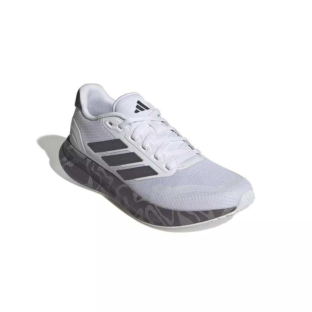 adidas Runfalcon 5 Women's Running Shoes, Size: 6.5, White Grey Product Image