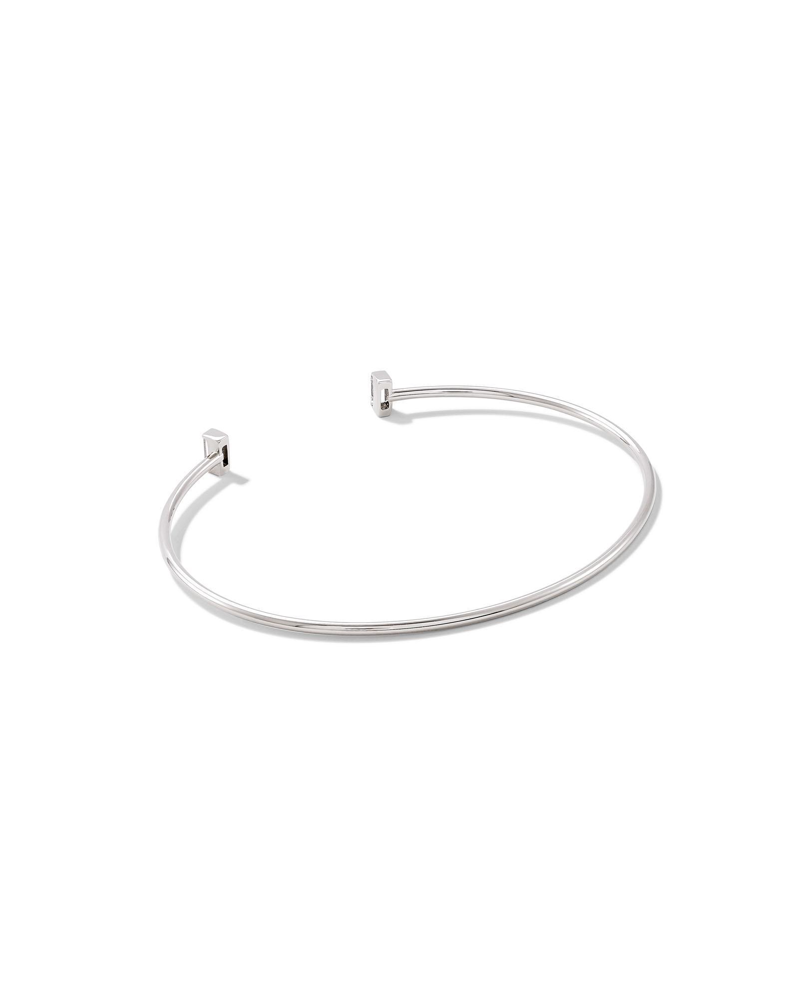 Isabella 14k Yellow Cuff Bracelet in White Diamond Product Image