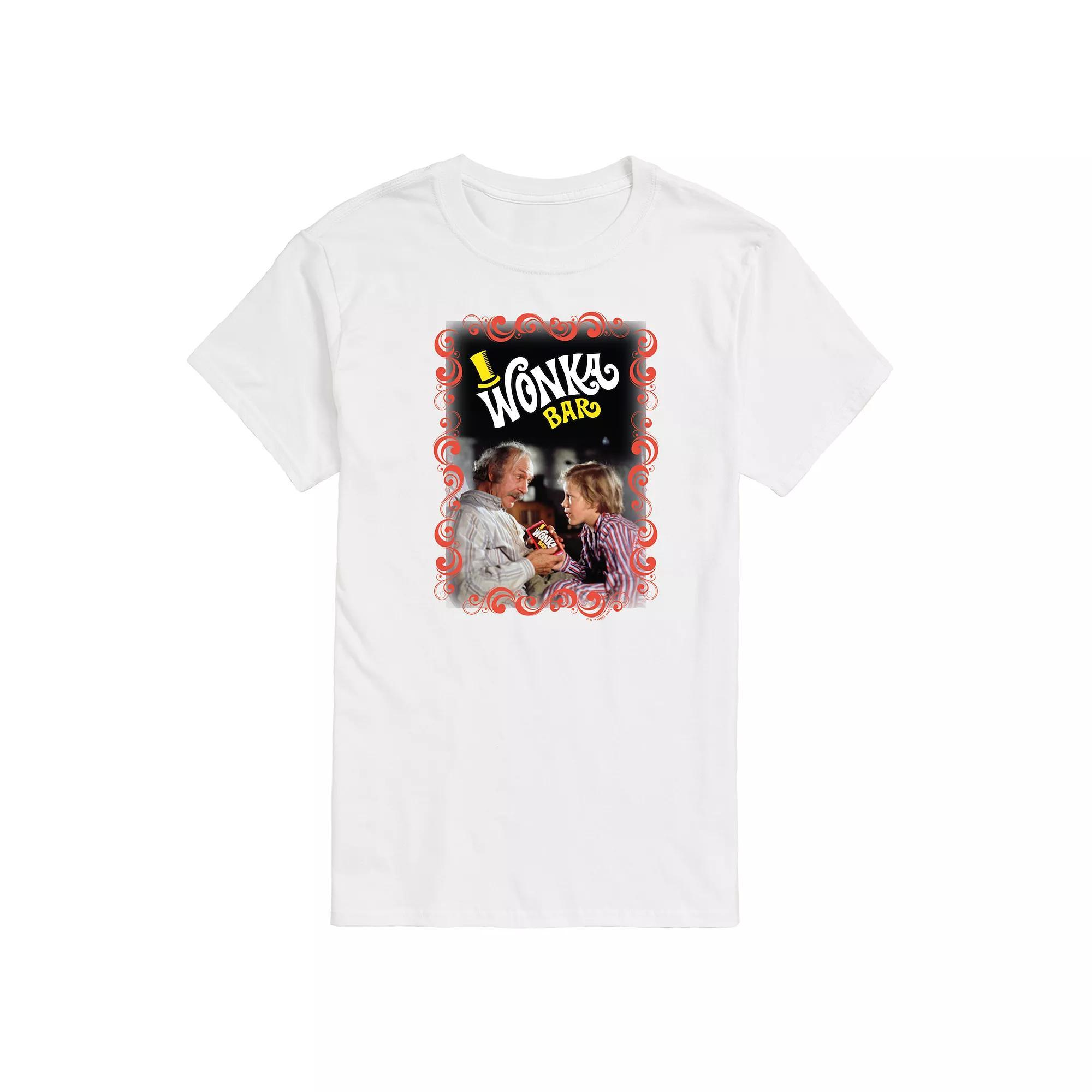 Mens Willy Wonka Charlie Grandpa Joe Graphic Tee Product Image