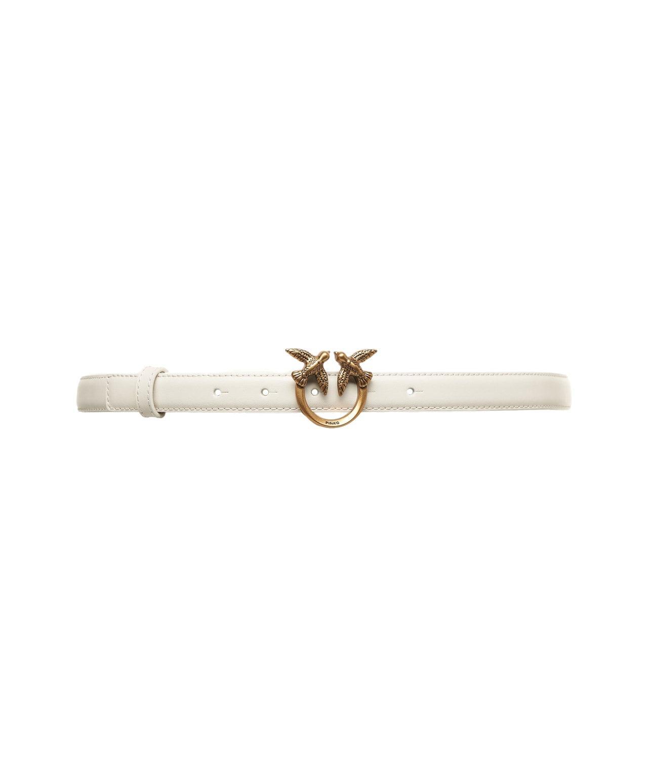 Leather belt 'Love Berry' Product Image