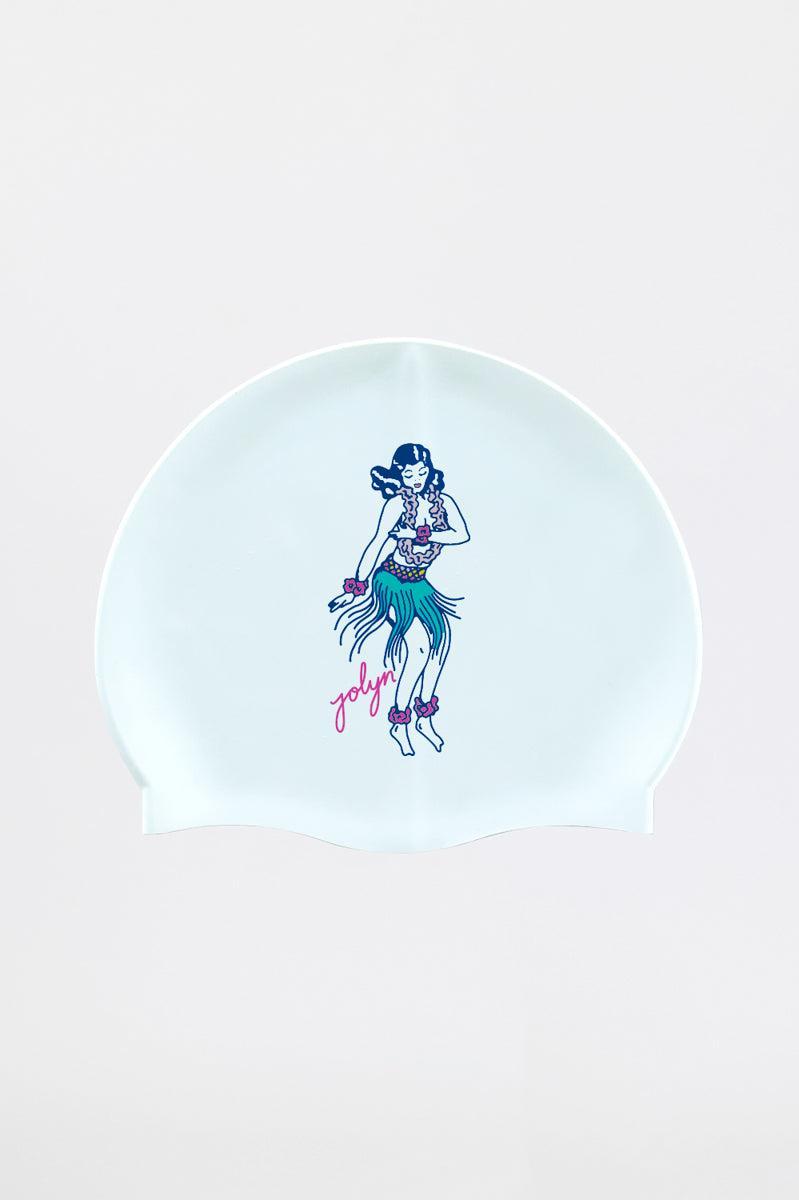 Silicone Swim Cap - Hula Hula Female Product Image
