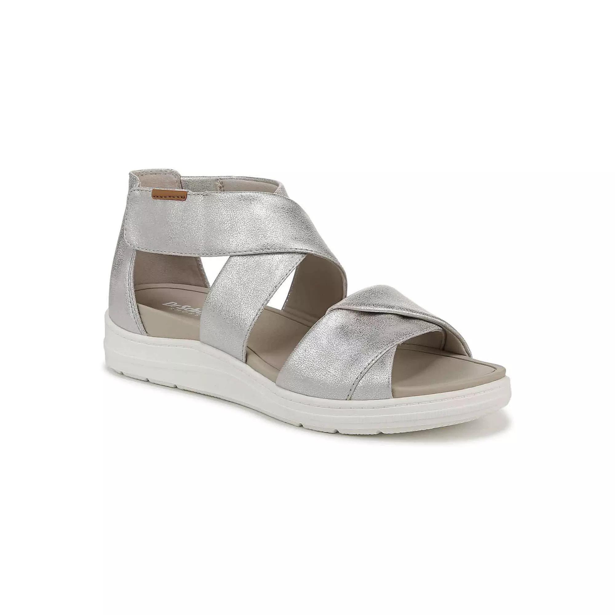 Dr. Scholl's Time Off Fun Women's Sandals, Size: 9, Silver Product Image