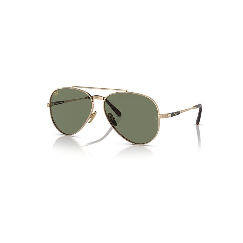 Ray-Ban Unisex 58mm Gradient Aviator Sunglasses in Black at Nordstrom Product Image
