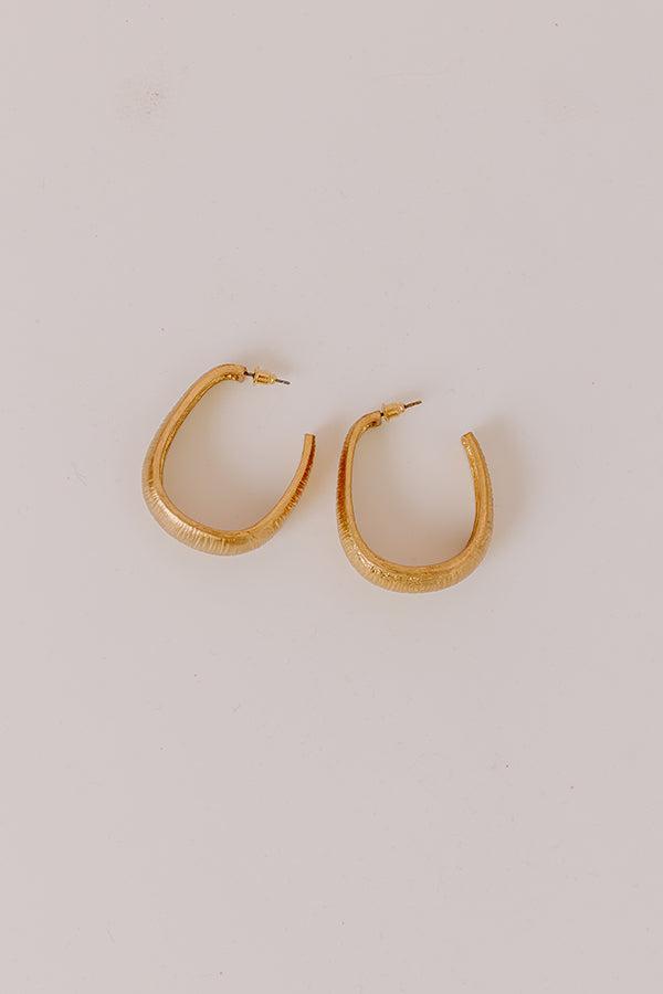 Desirable Destination Hoop Earrings Product Image