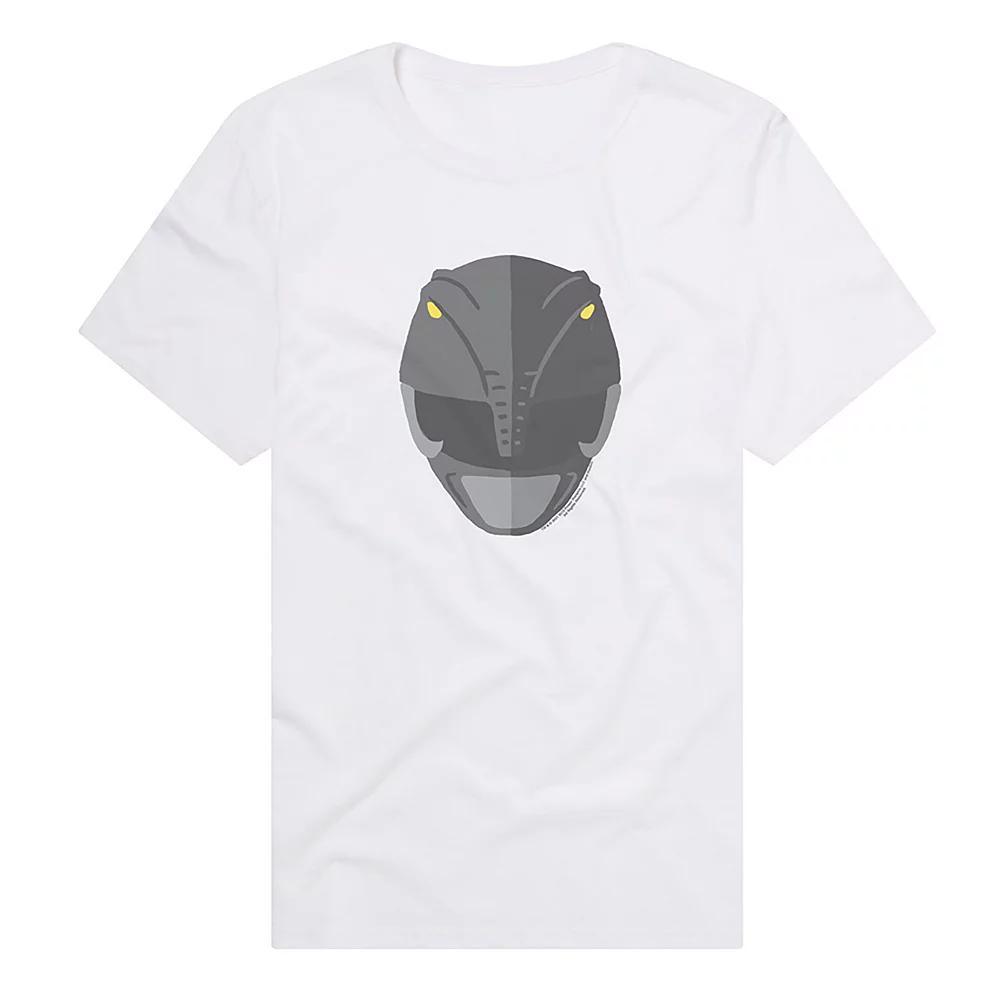 Men's Power Rangers Zack Taylor Graphic Tee, Size: XXL, White Product Image