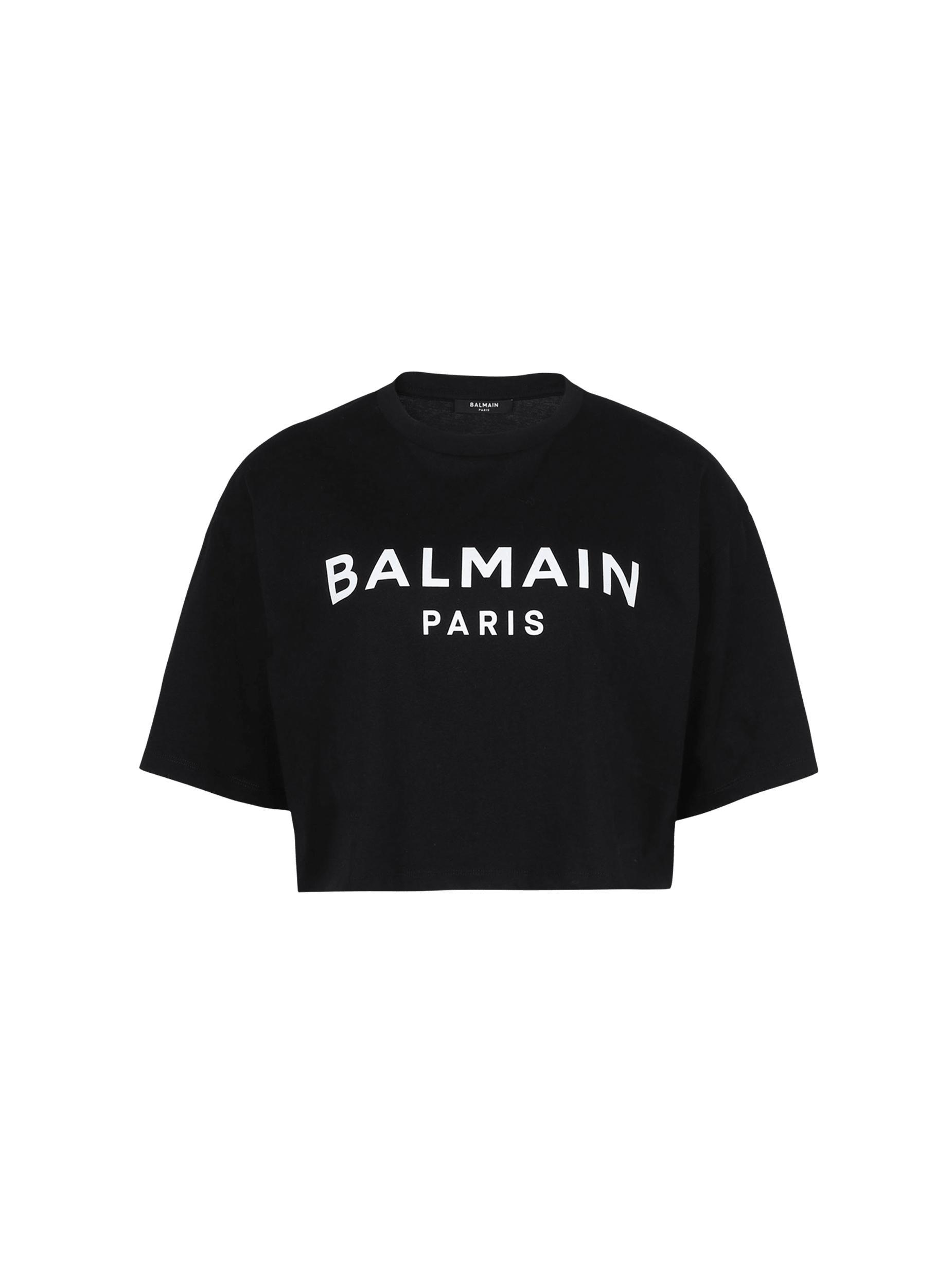 T-shirt with Balmain Paris print Product Image
