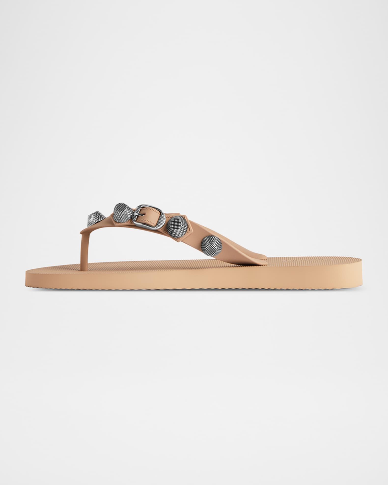 Cagole Studded Flip Flop Sandals Product Image