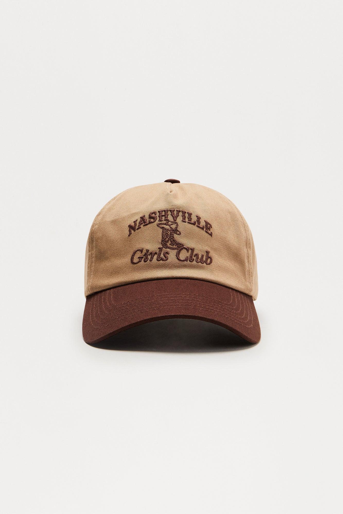 Nashville Rodeo Baseball Hat - Brown/combo Product Image