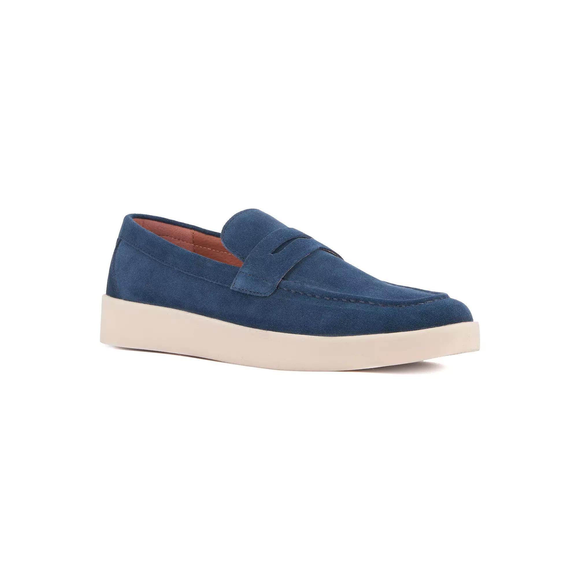 Vintage Foundry Co. Men's Aslan Casual Loafers, Size: 10.5, Blue Product Image